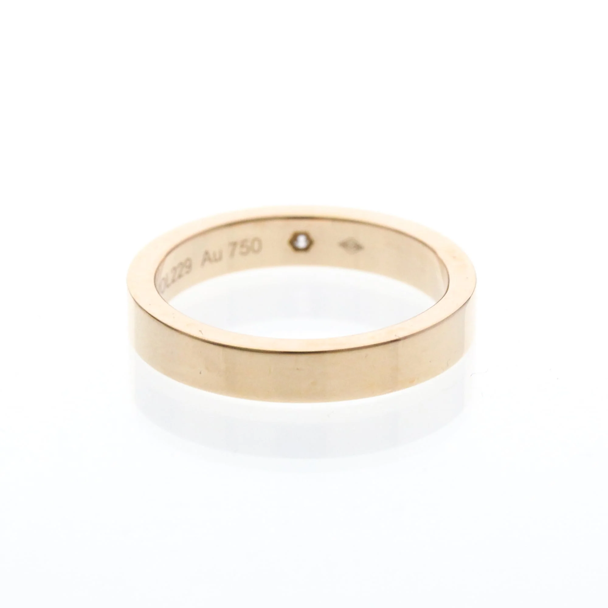 C de Cartier Ring 18K Rose Gold - Image 3