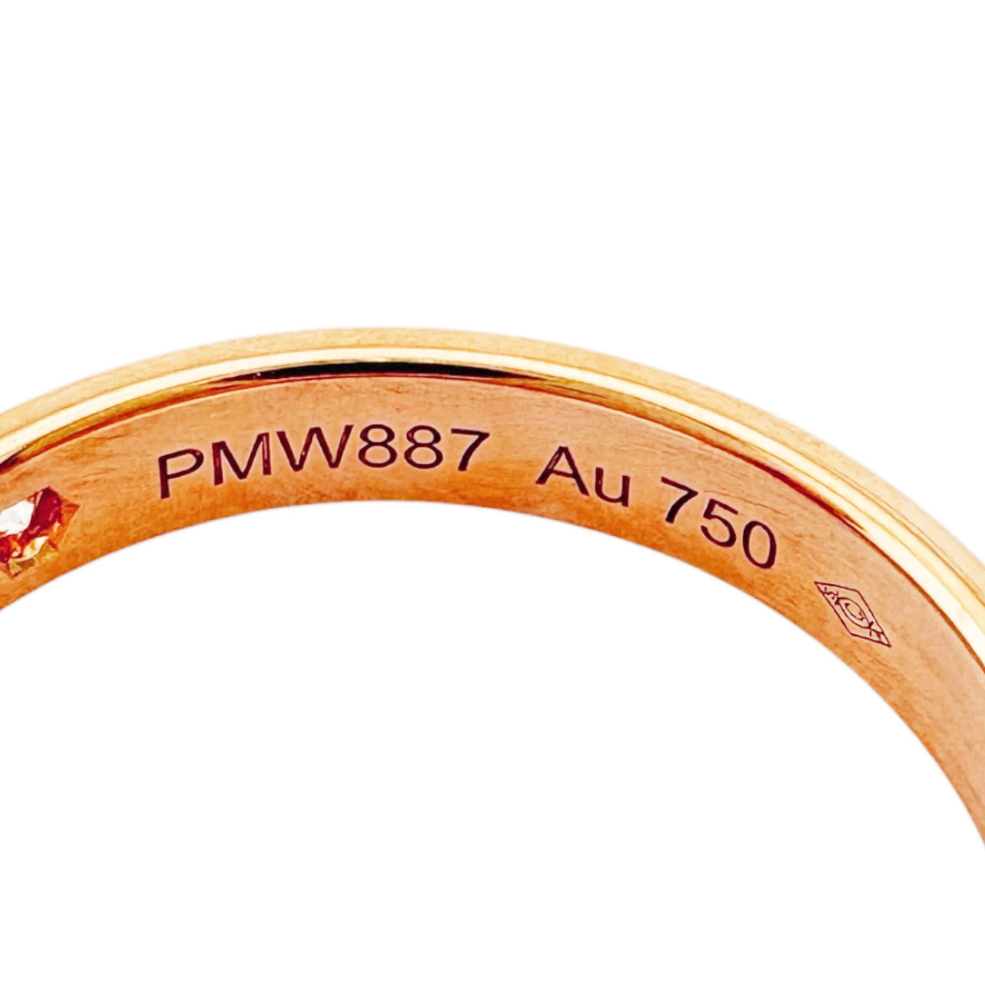 C de Cartier Ring 18K Rose Gold - Image 8