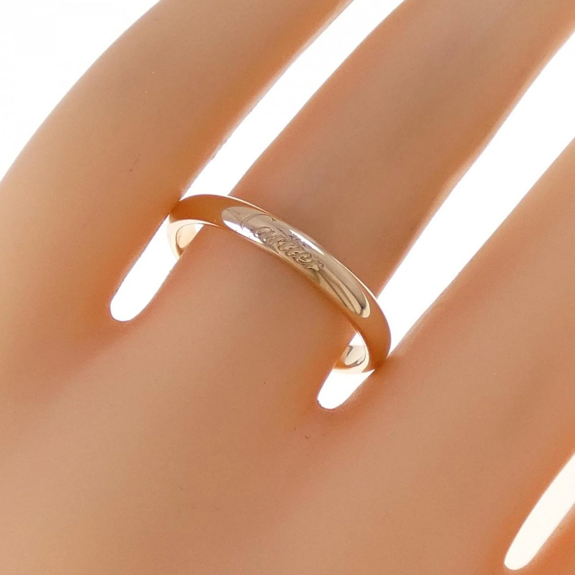 C de Cartier Ring 18K Rose Gold - Image 5