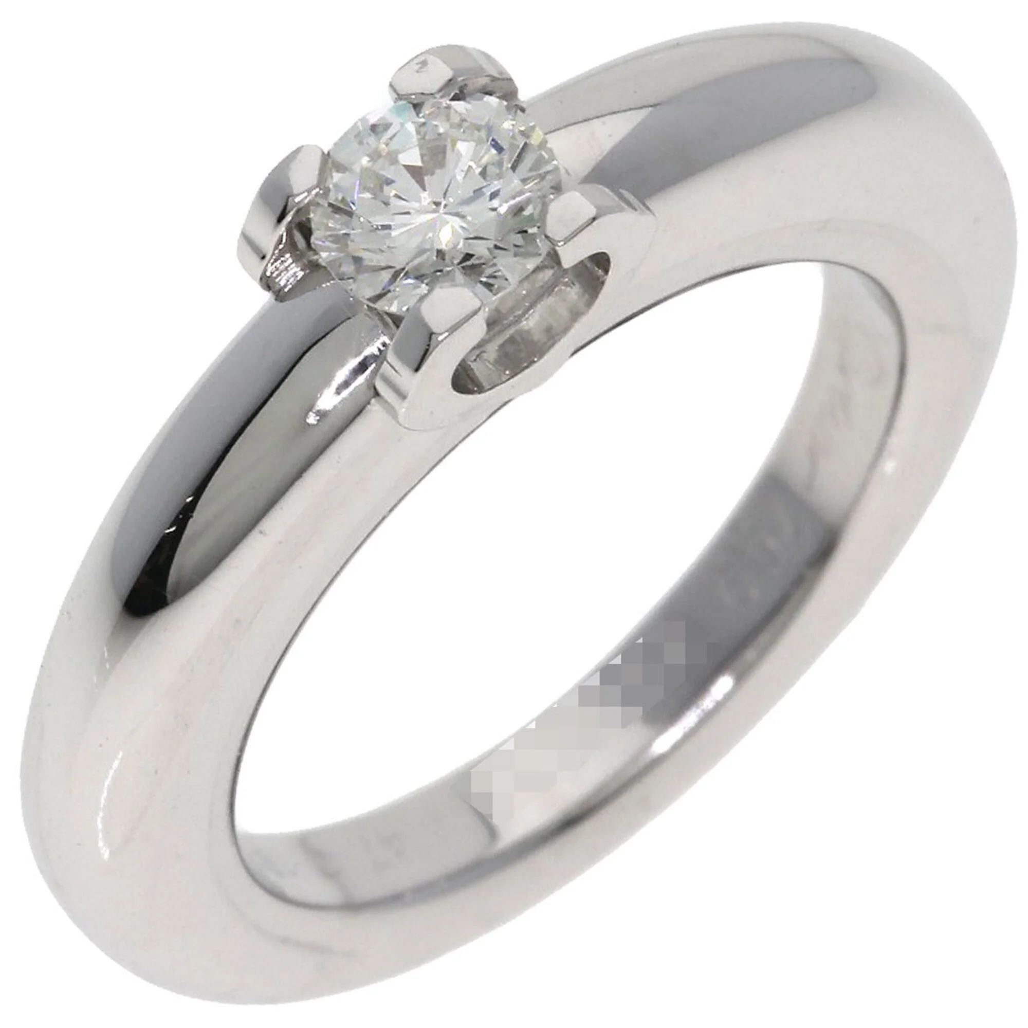 C de Cartier Ring 18K White Gold - Image 2