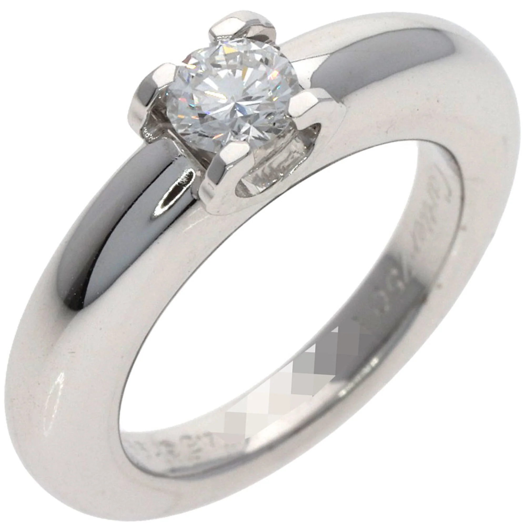 C de Cartier Ring 18K White Gold - Image 2