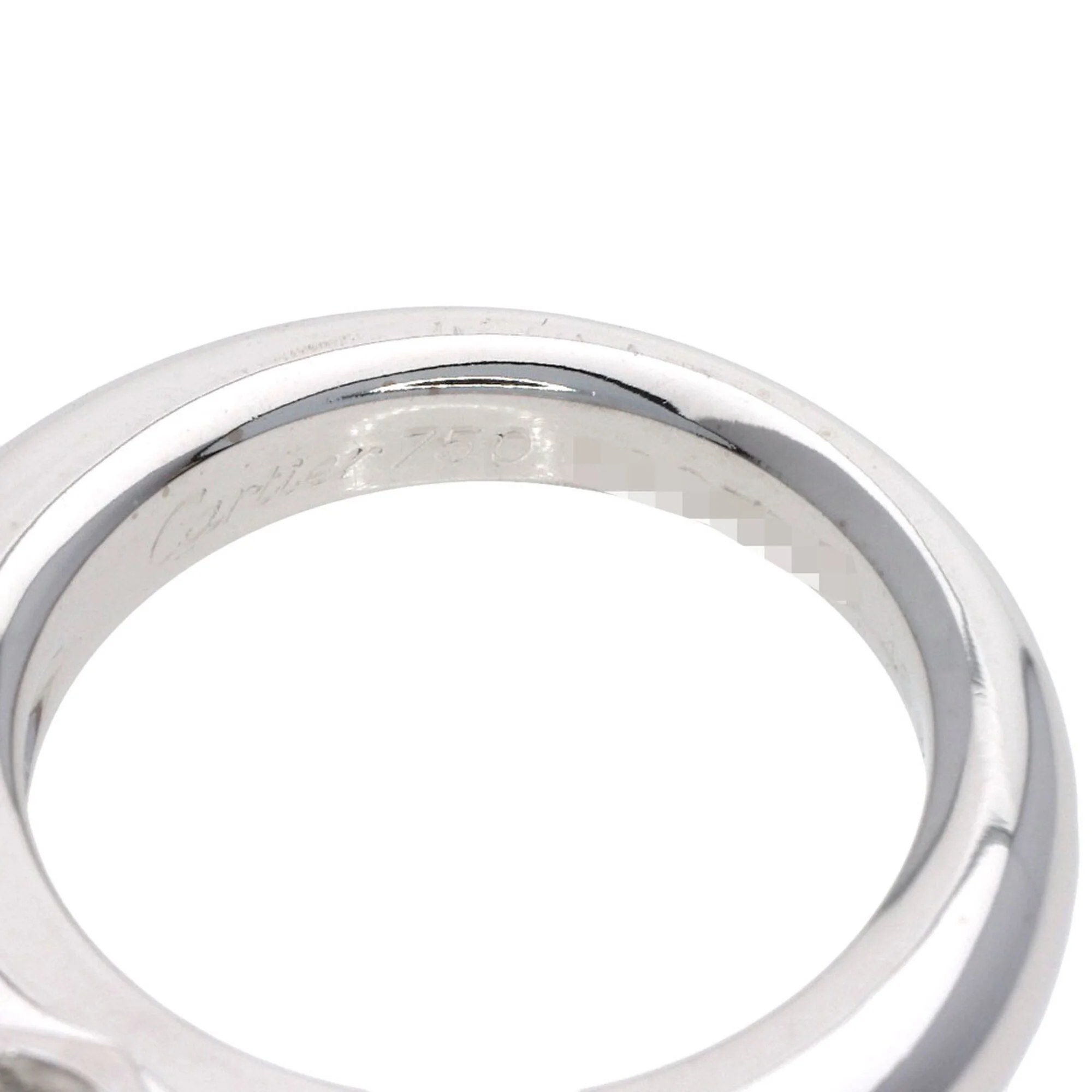 C de Cartier Ring 18K White Gold - Image 5