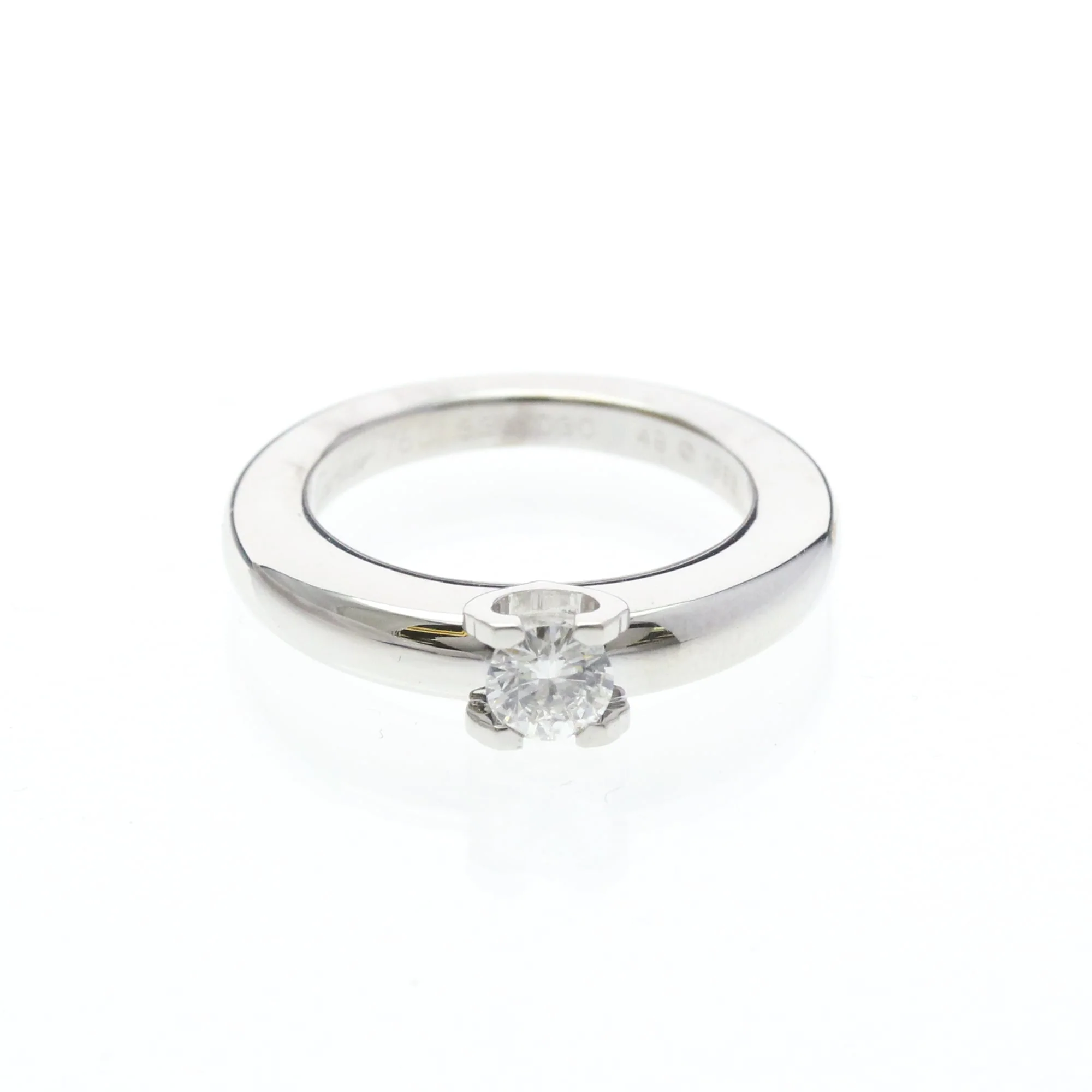 C de Cartier Ring 18K White Gold