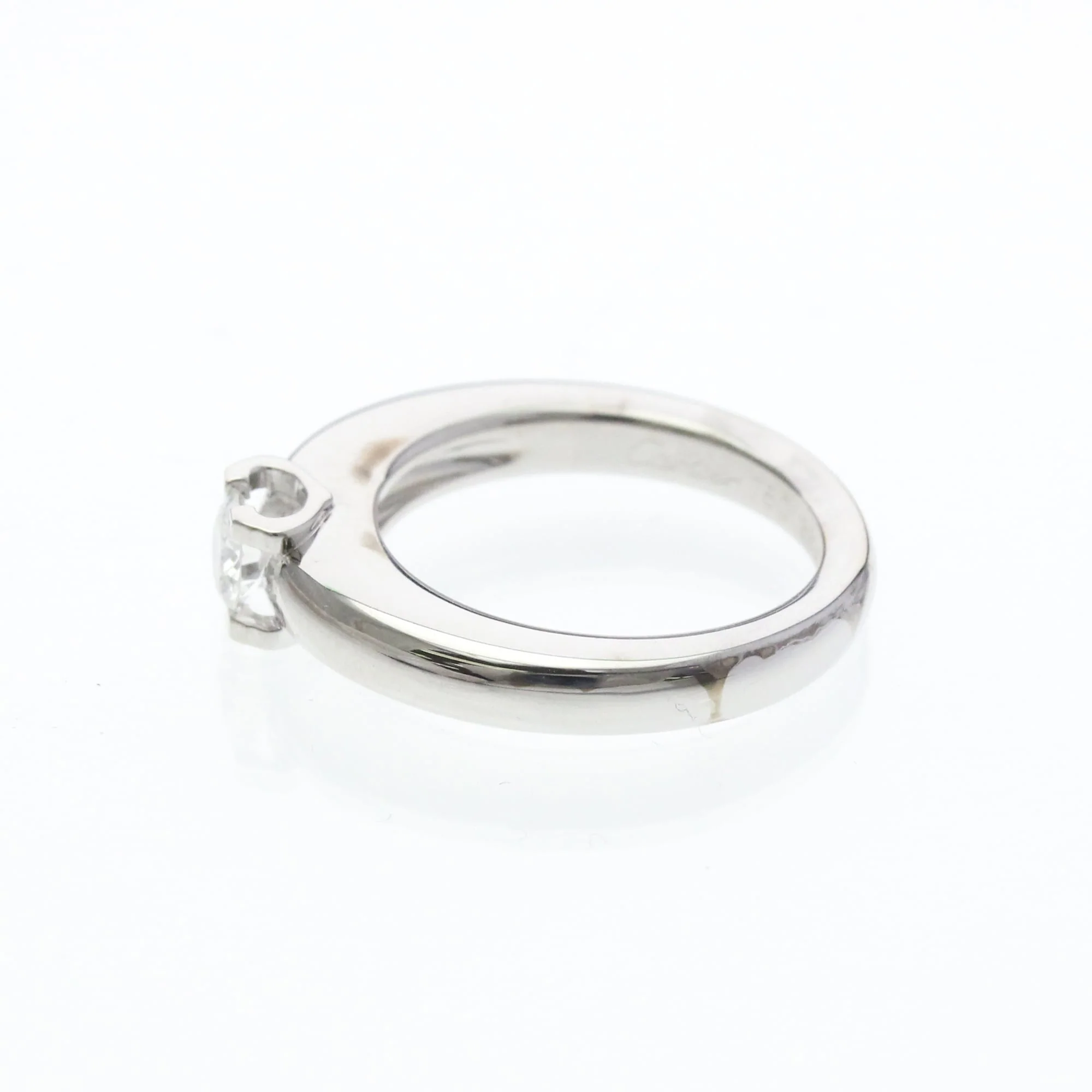 C de Cartier Ring 18K White Gold - Image 2