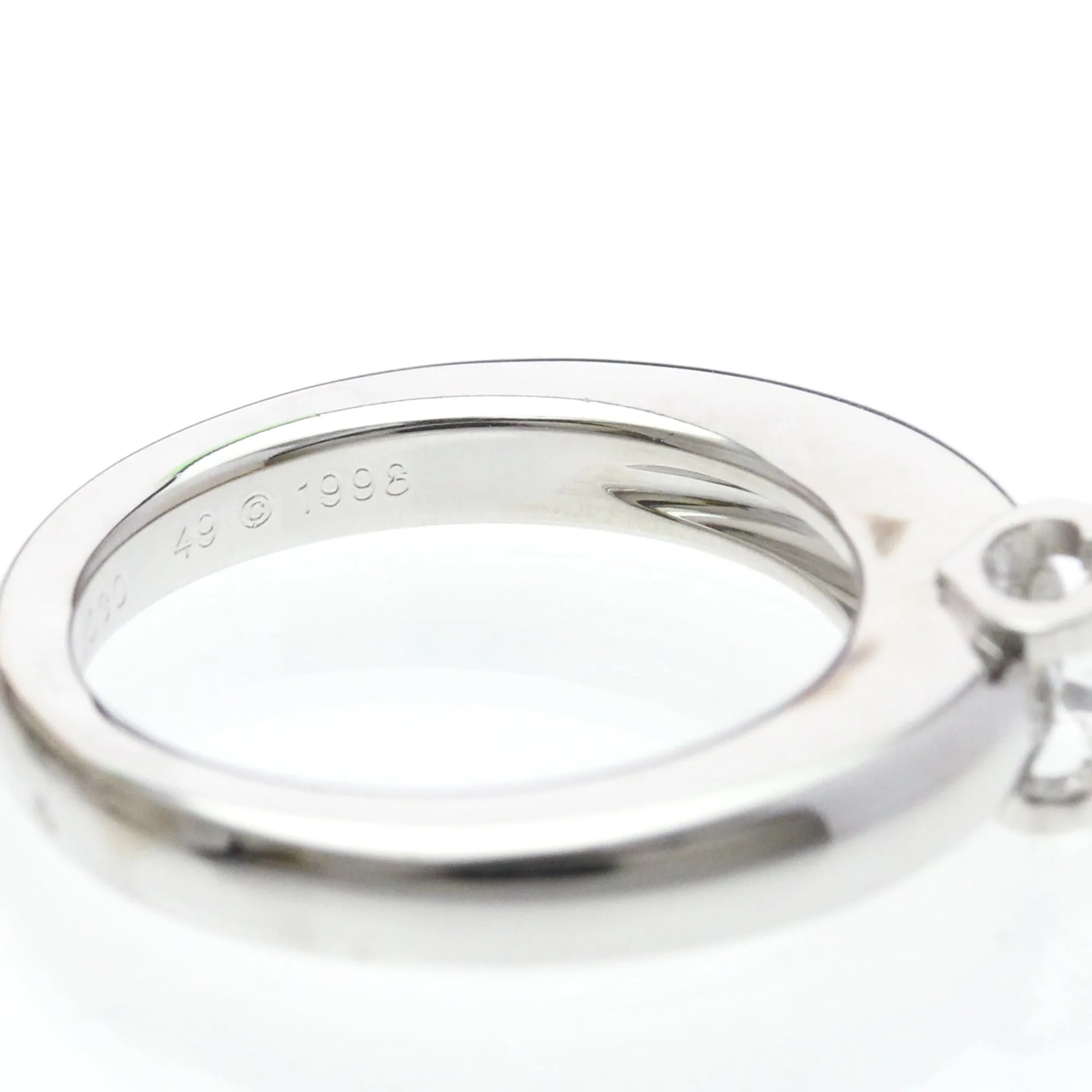 C de Cartier Ring 18K White Gold - Image 8