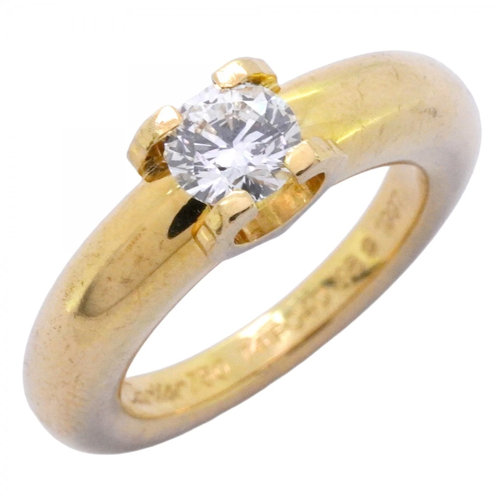 C de Cartier Ring 18K Yellow Gold