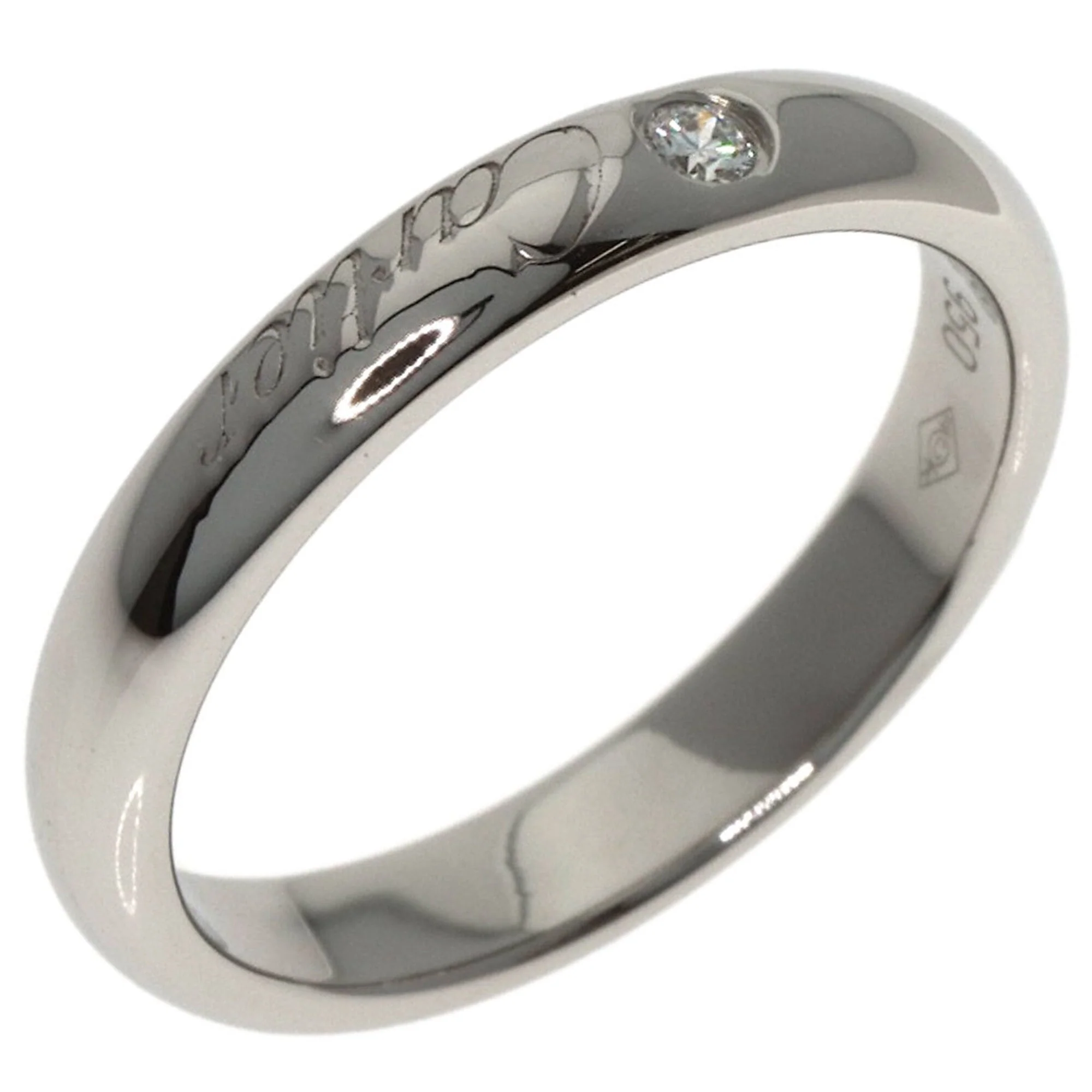C de Cartier Ring Platinum - Image 2