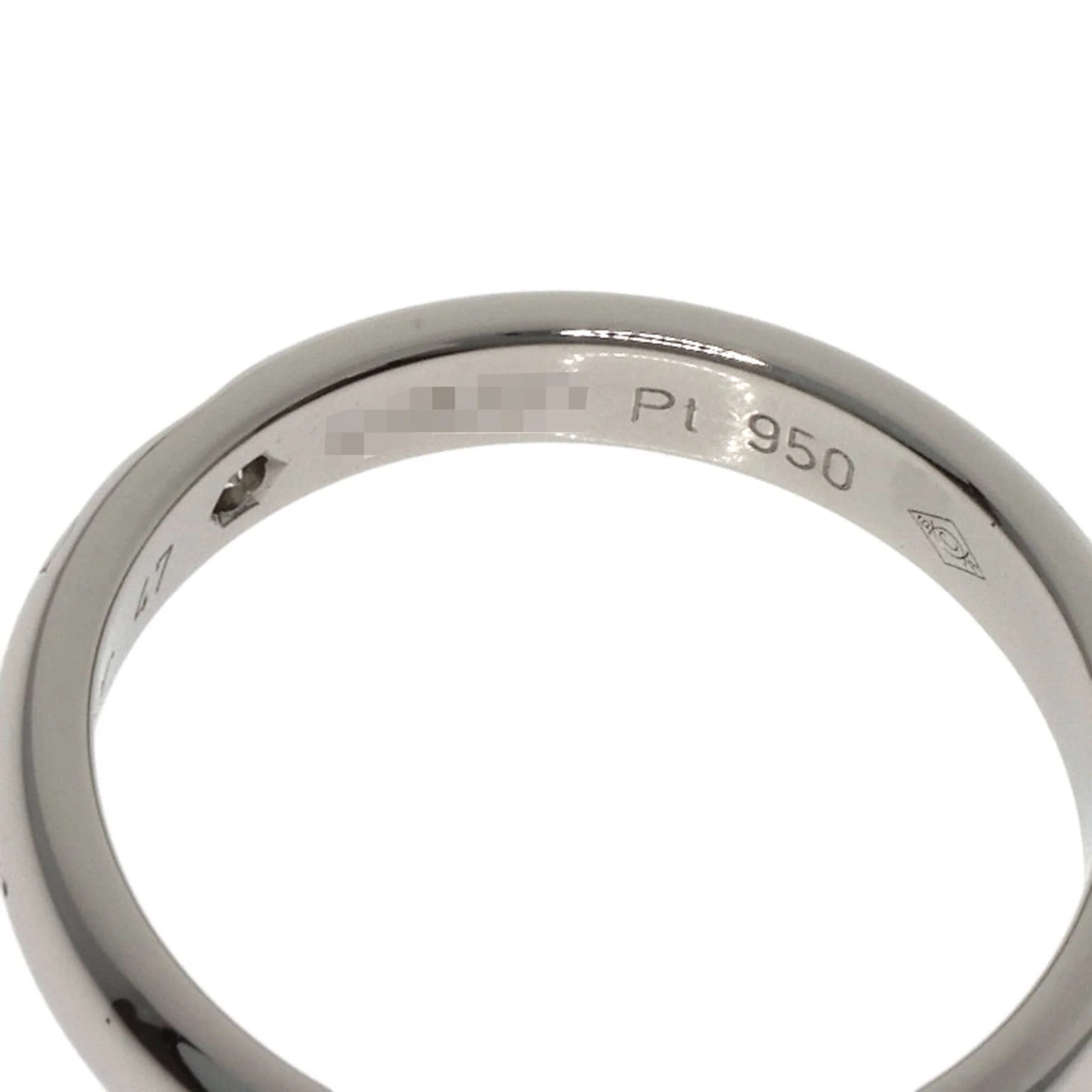 C de Cartier Ring Platinum - Image 5