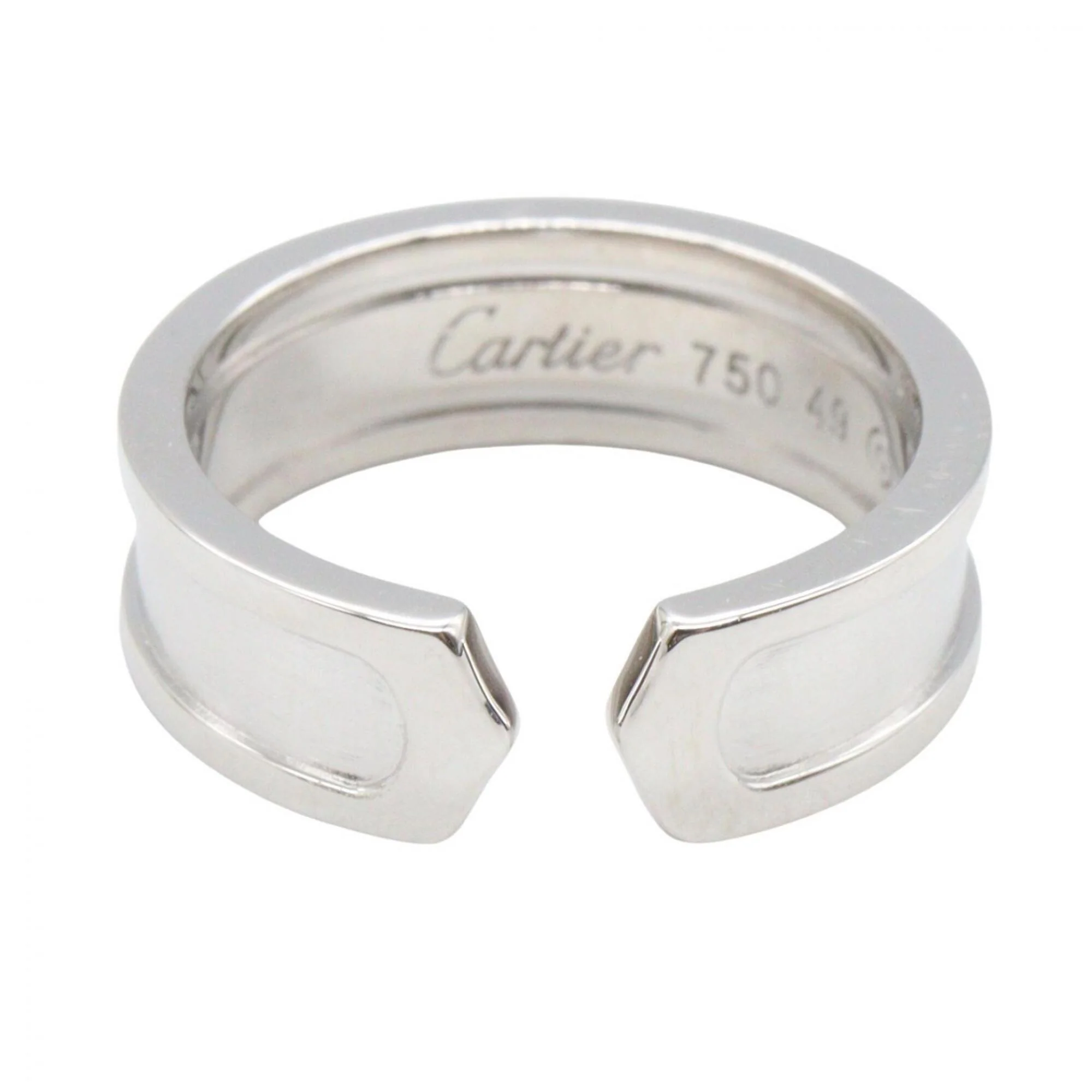 C2 Small Ring 18K White Gold - Image 2