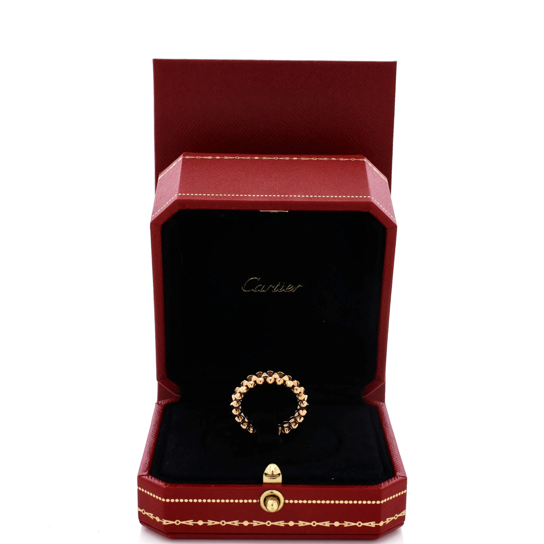 Clash de Cartier Ring 18K Rose Gold Small - Image 2