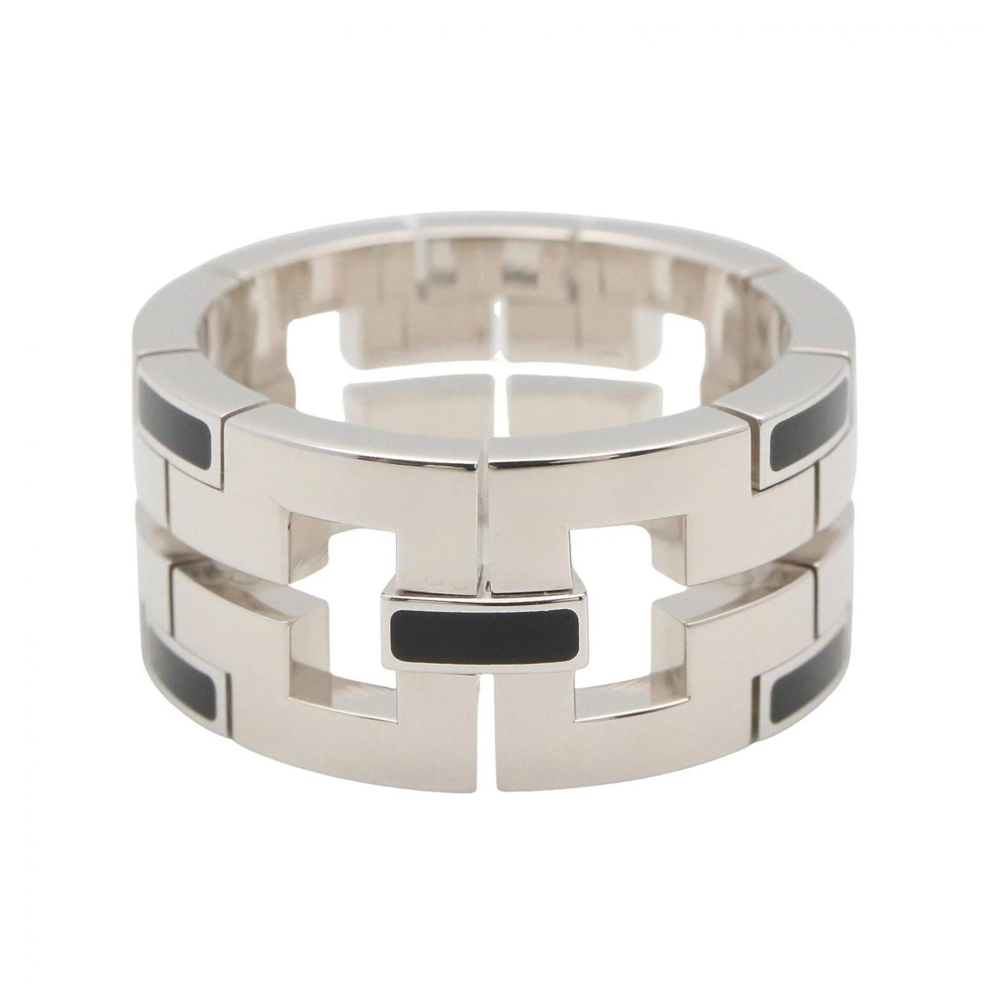 Dragon Padlock Ring 18K White Gold - Image 2