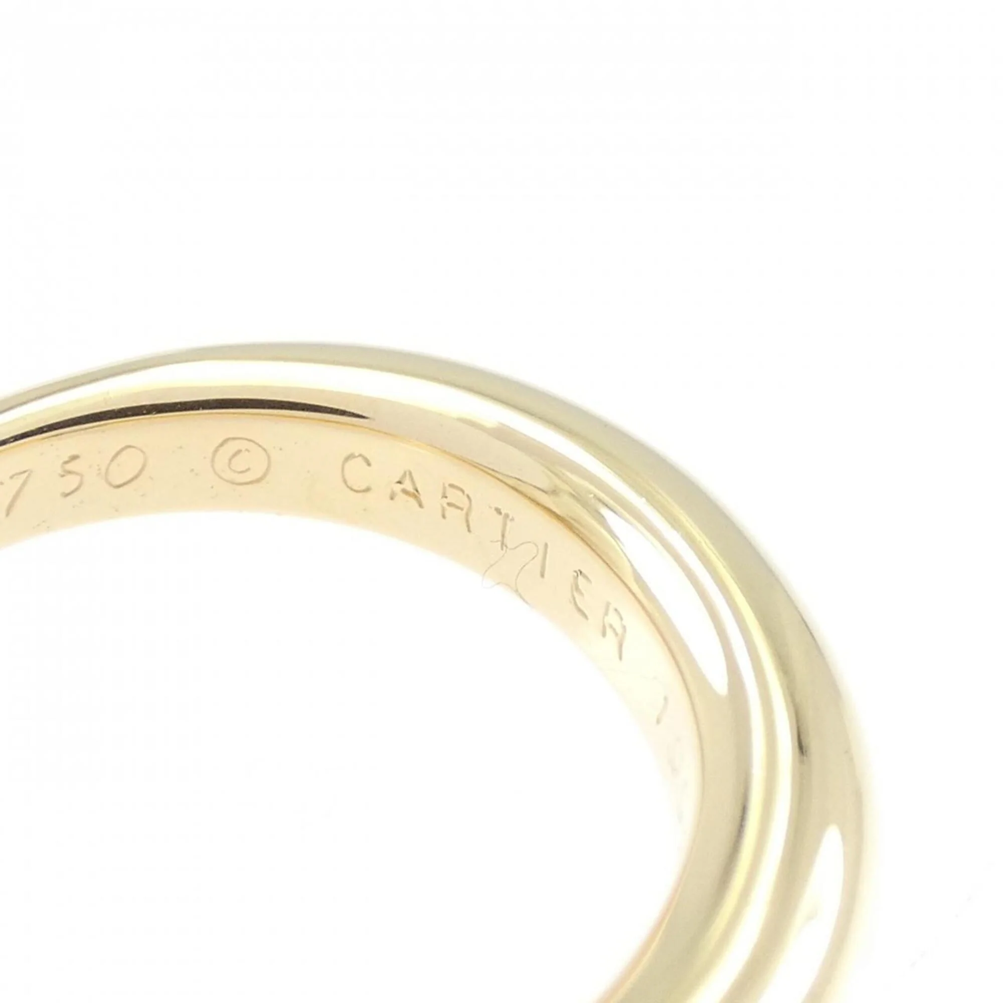 Ellipse Ring 18K Yellow Gold with Sapphire - Image 4