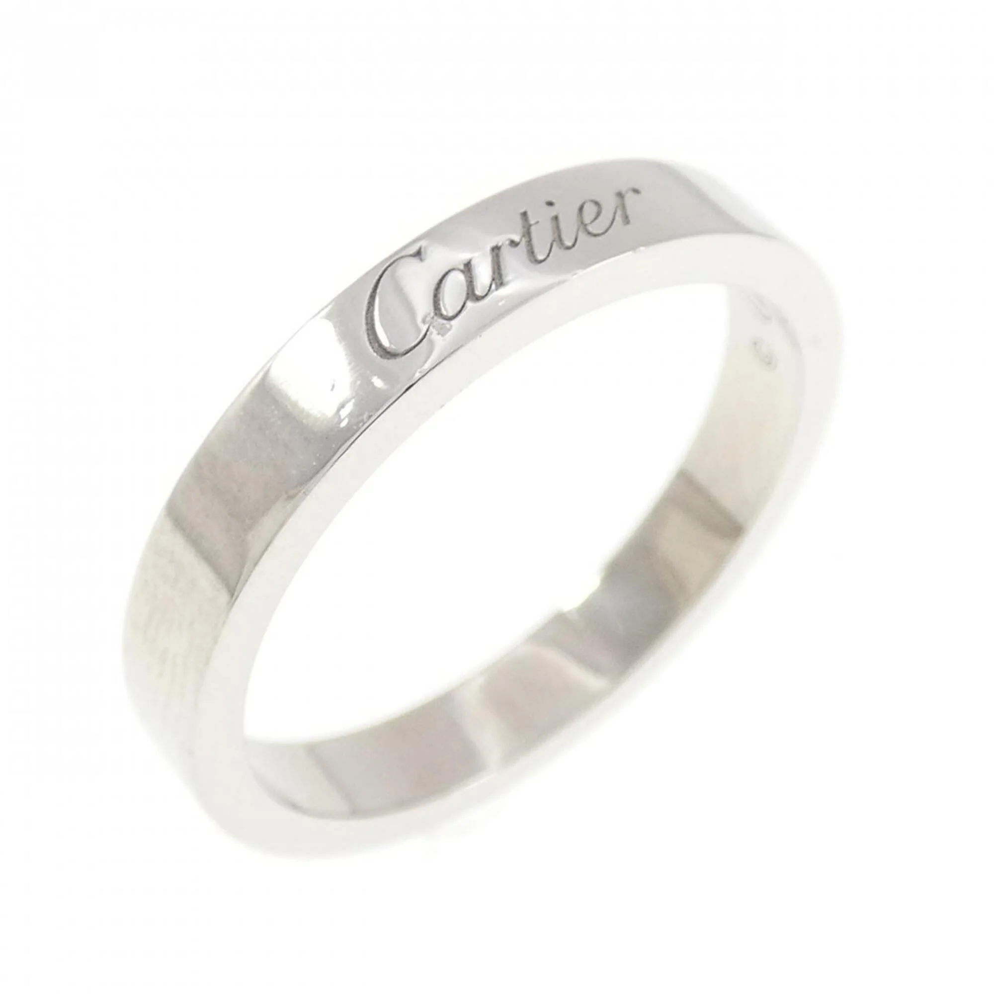 Engraved Ring Platinum