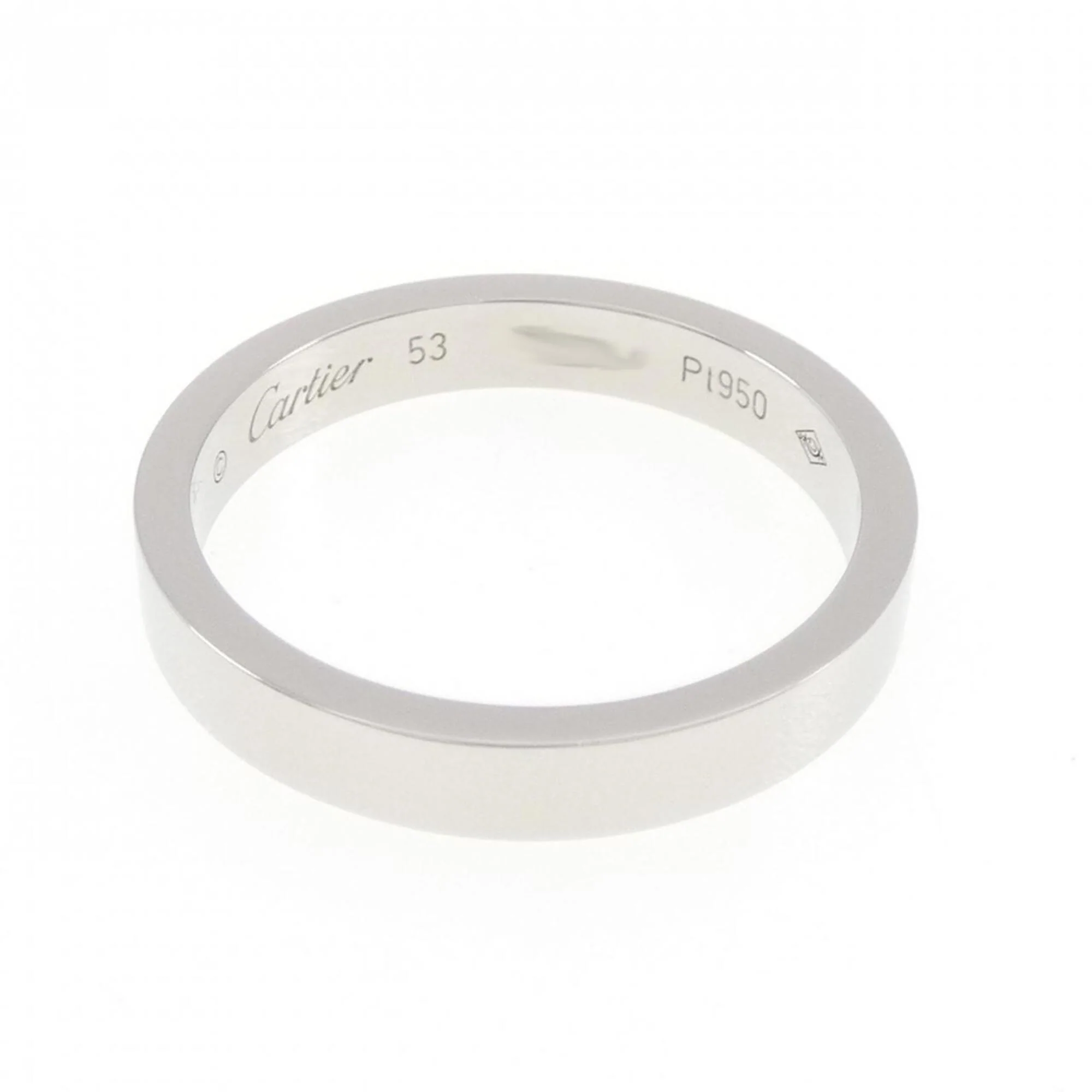 Engraved Ring Platinum - Image 3