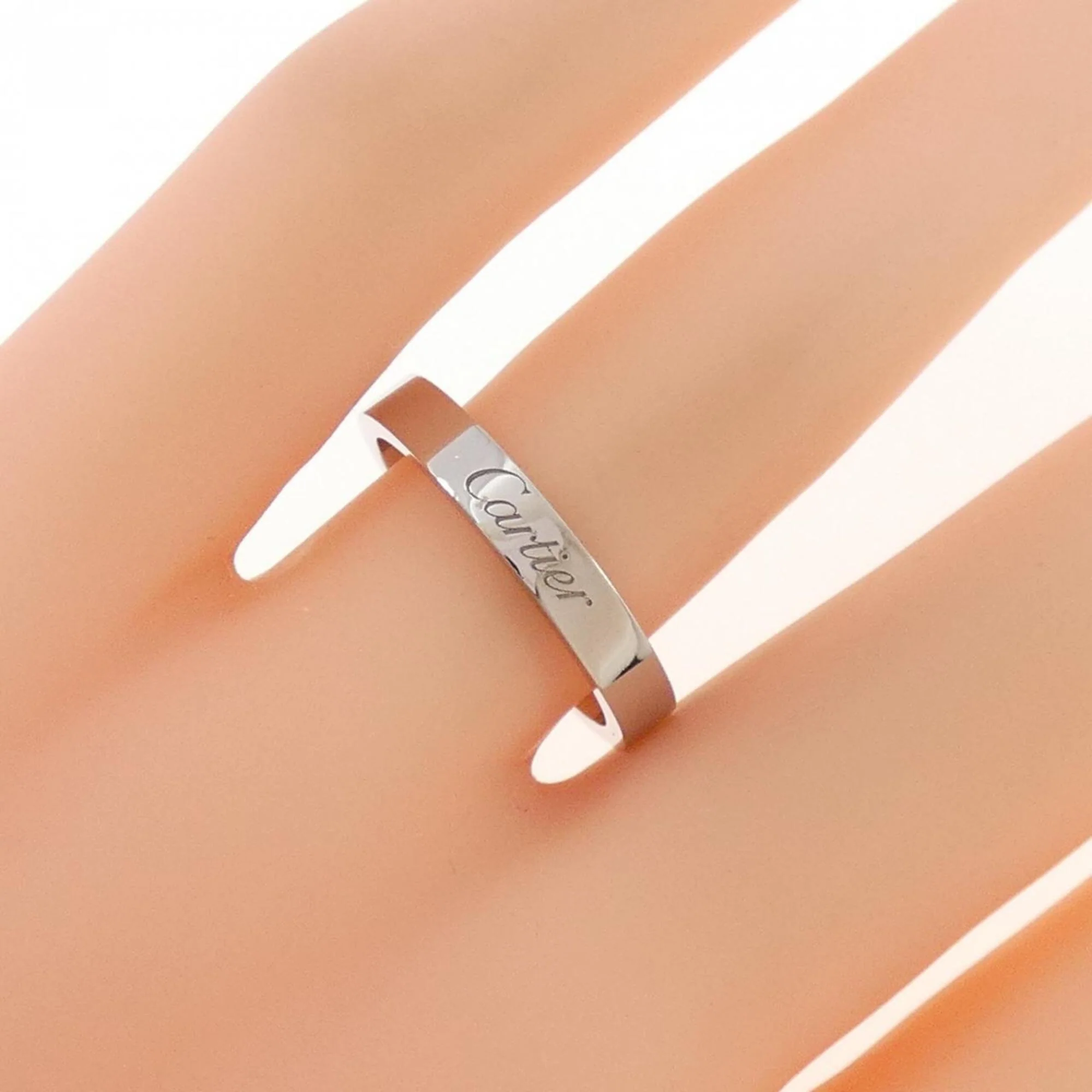 Engraved Ring Platinum - Image 5
