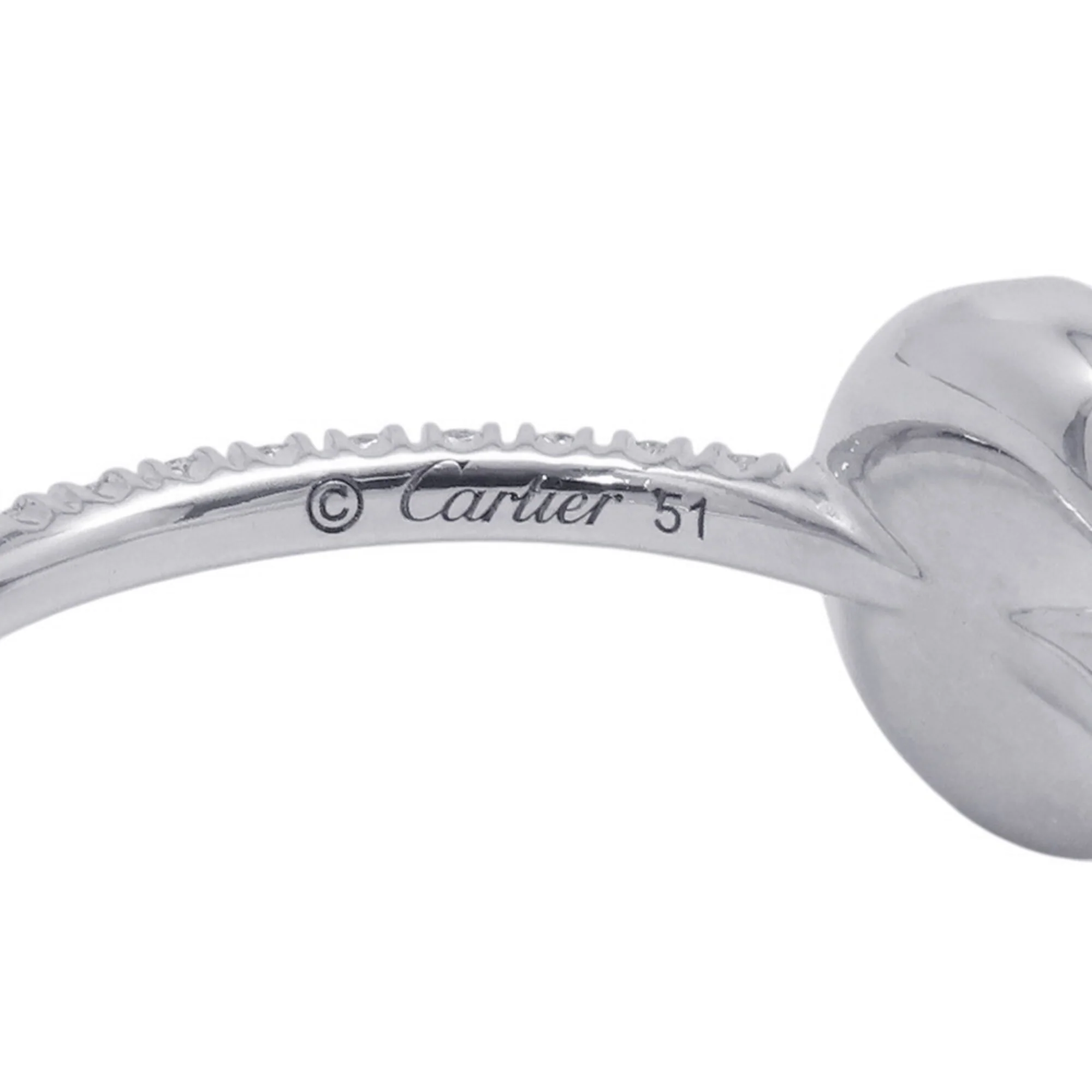 Etincelle De Double Diamond Ring 18K White Gold - Image 9
