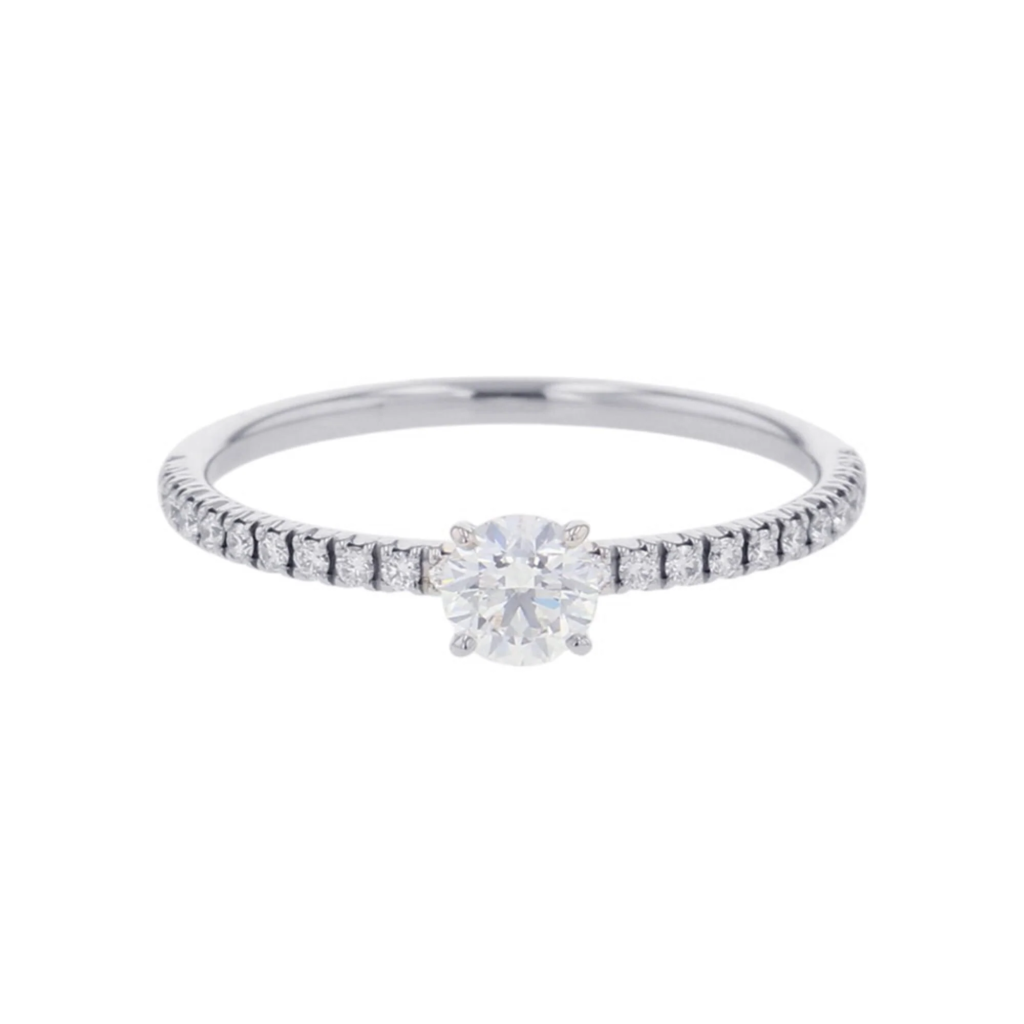 Etincelle de Solitaire Ring Platinum with Diamond