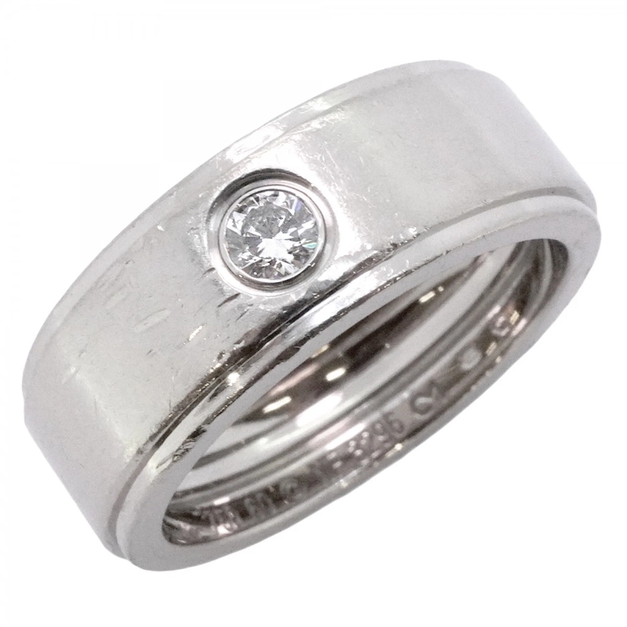 Fortune Ring 18K White Gold with Diamond