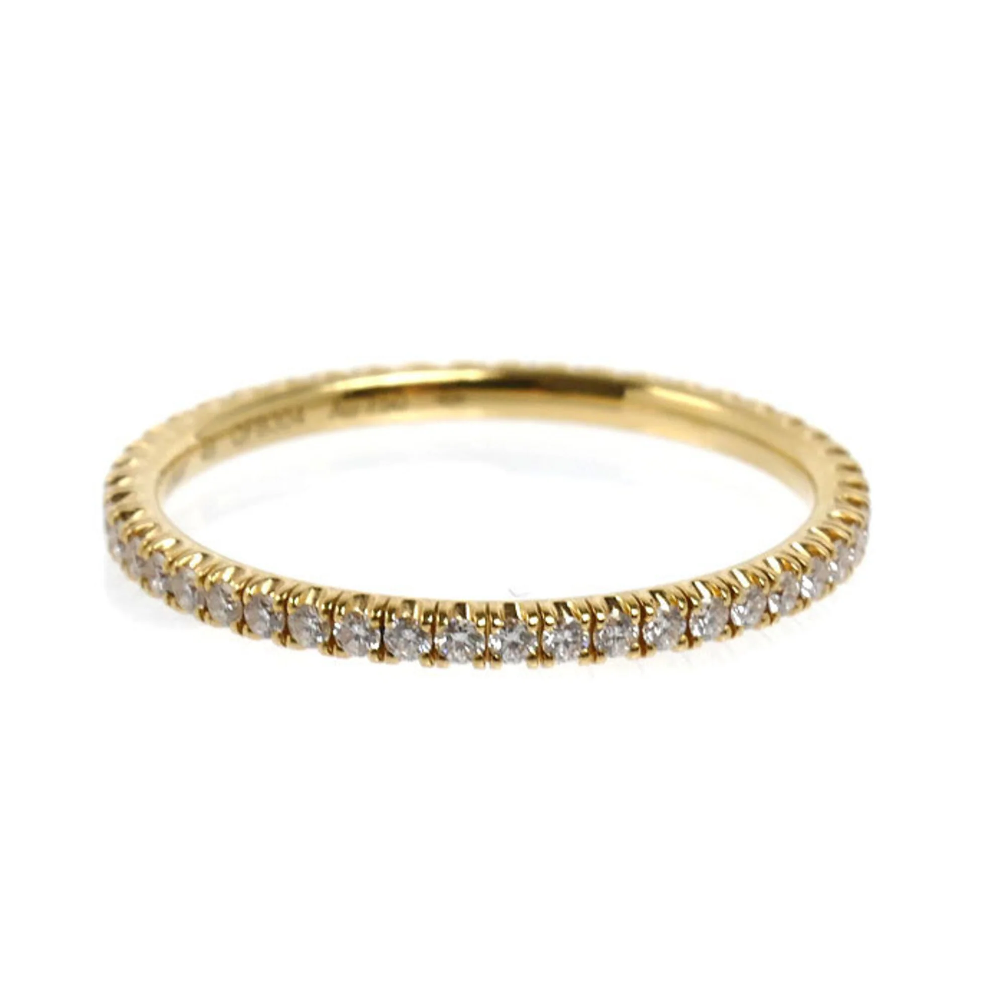 Full Eternity Ring 18K Yellow Gold with Diamond - Image 3