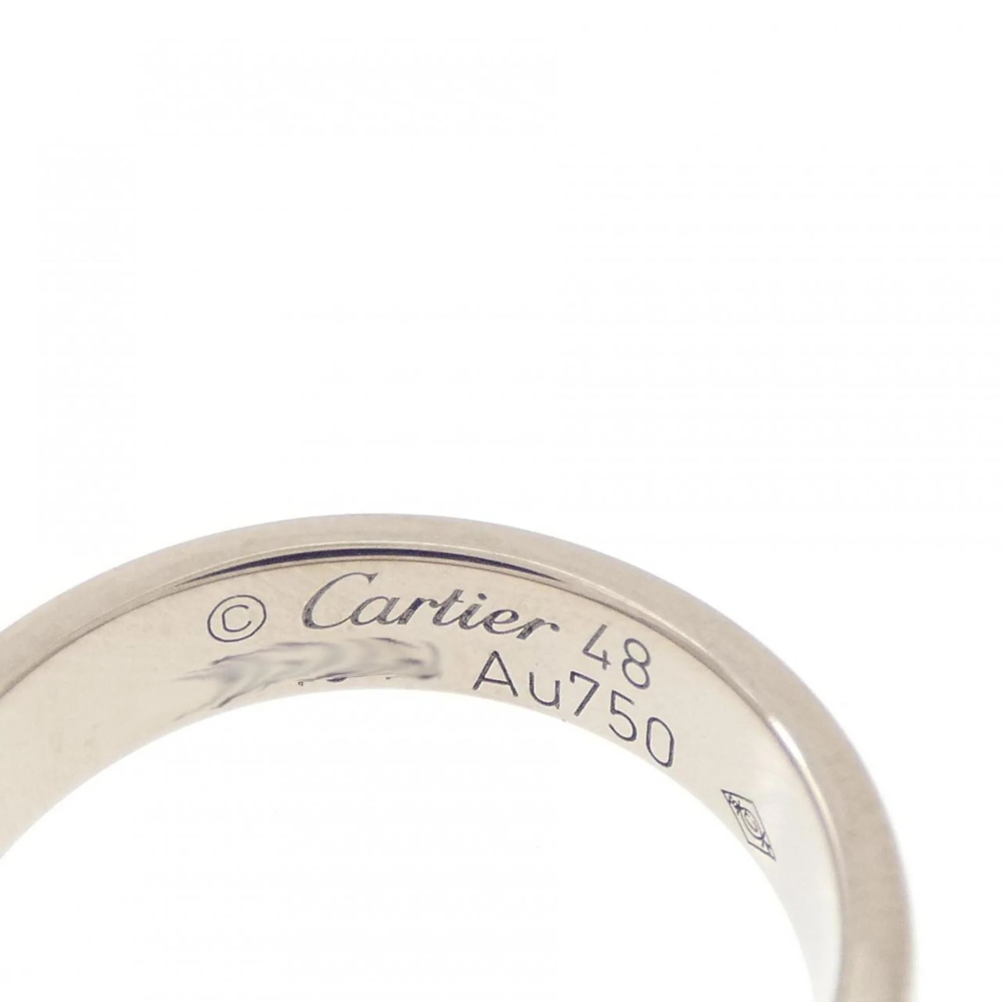 Happy Birthday Ring 18K White Gold - Image 3