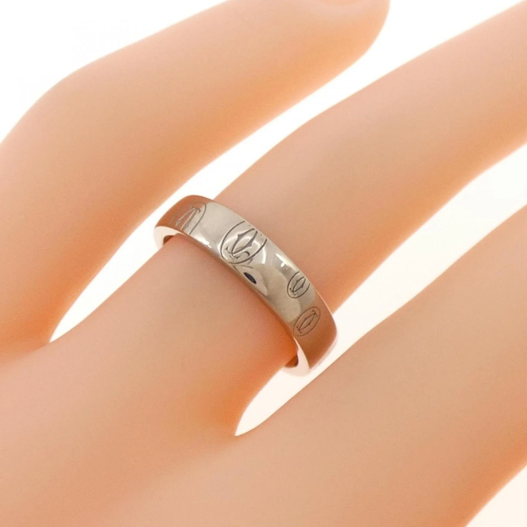 Happy Birthday Ring 18K White Gold - Image 4