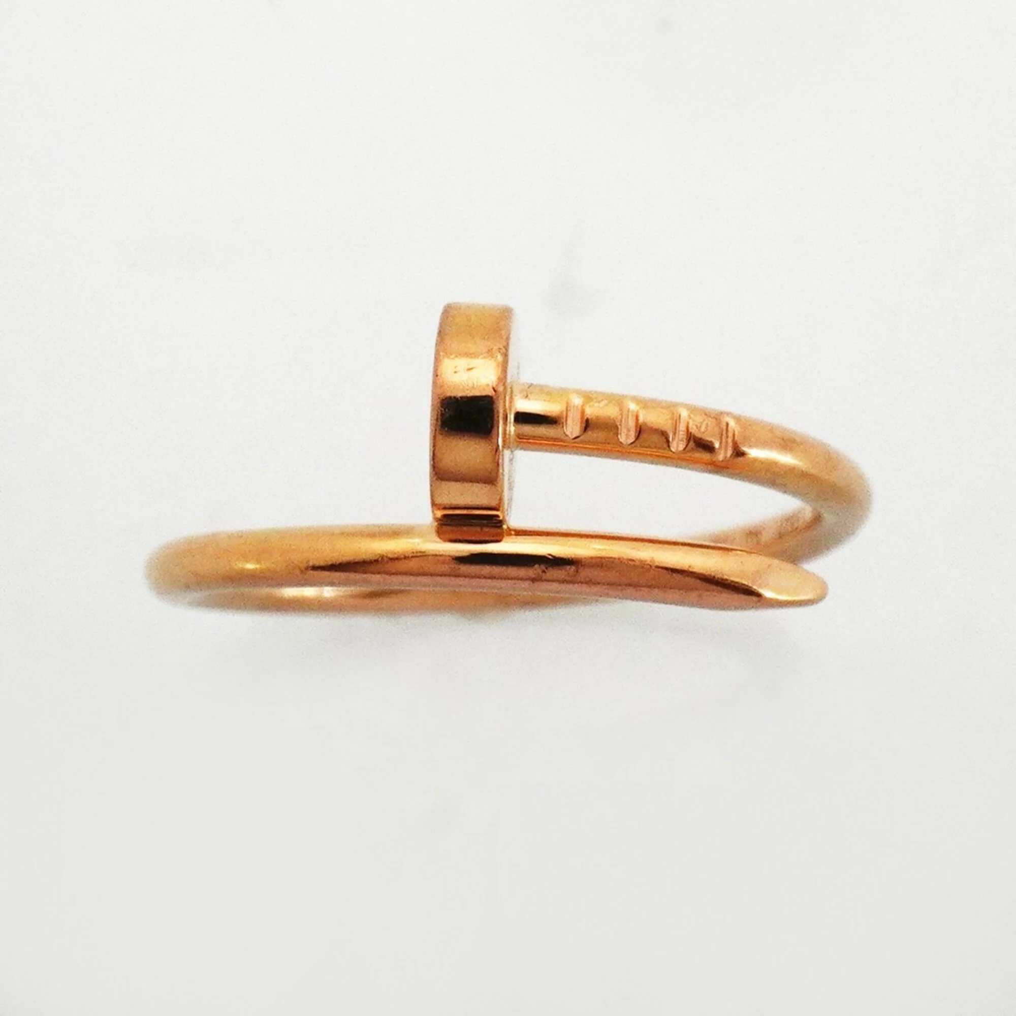 Juste un Clou Ring 18K Rose Gold - Image 2