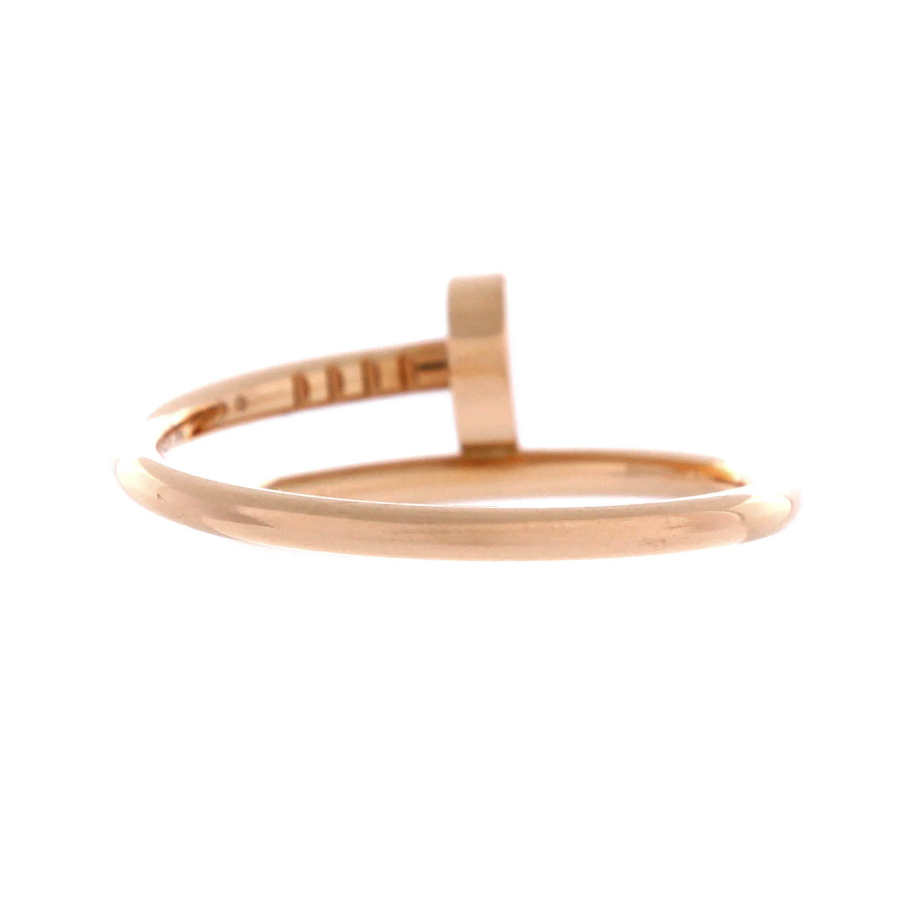 Juste un Clou Ring 18K Rose Gold Small - Image 3
