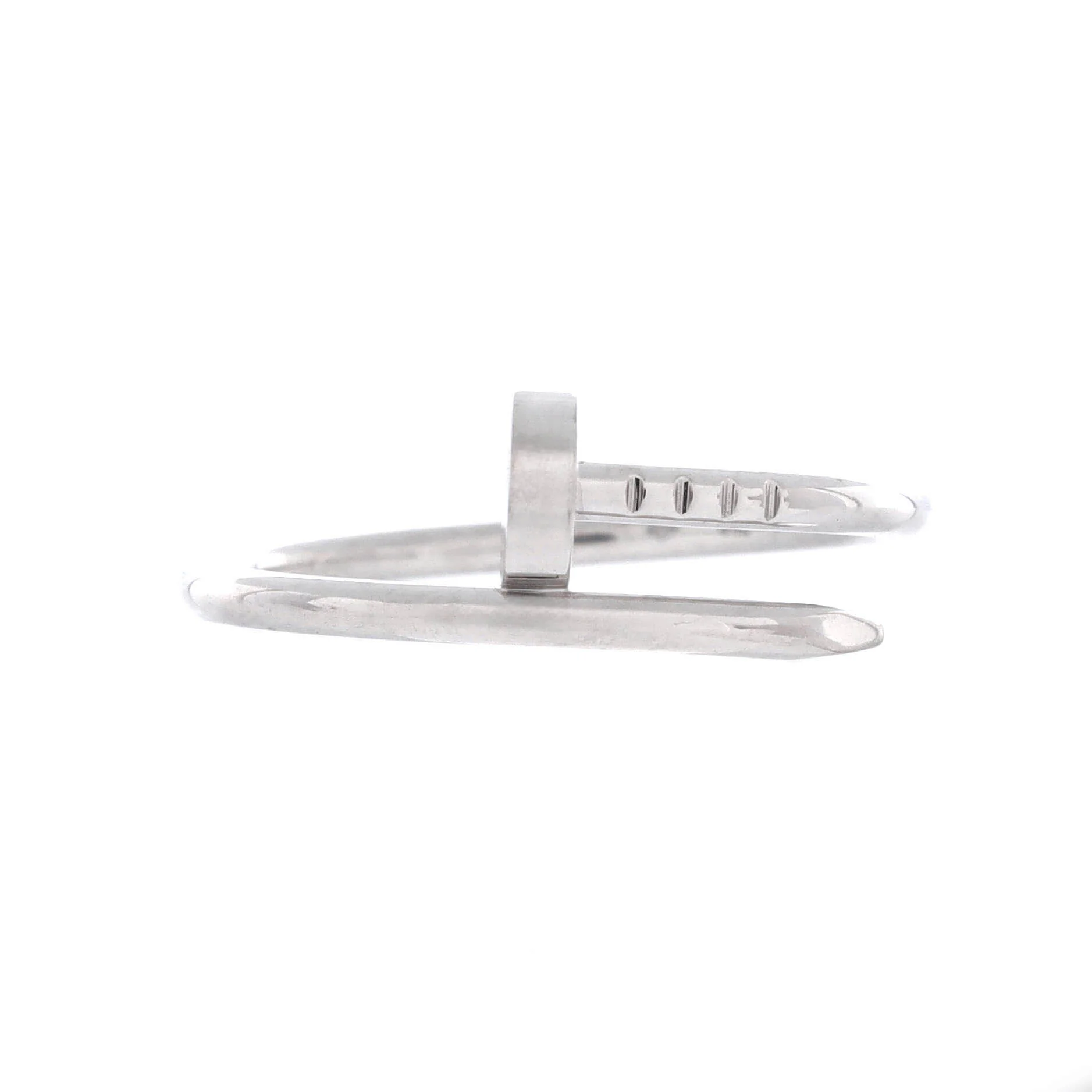 Juste un Clou Ring 18K White Gold Small