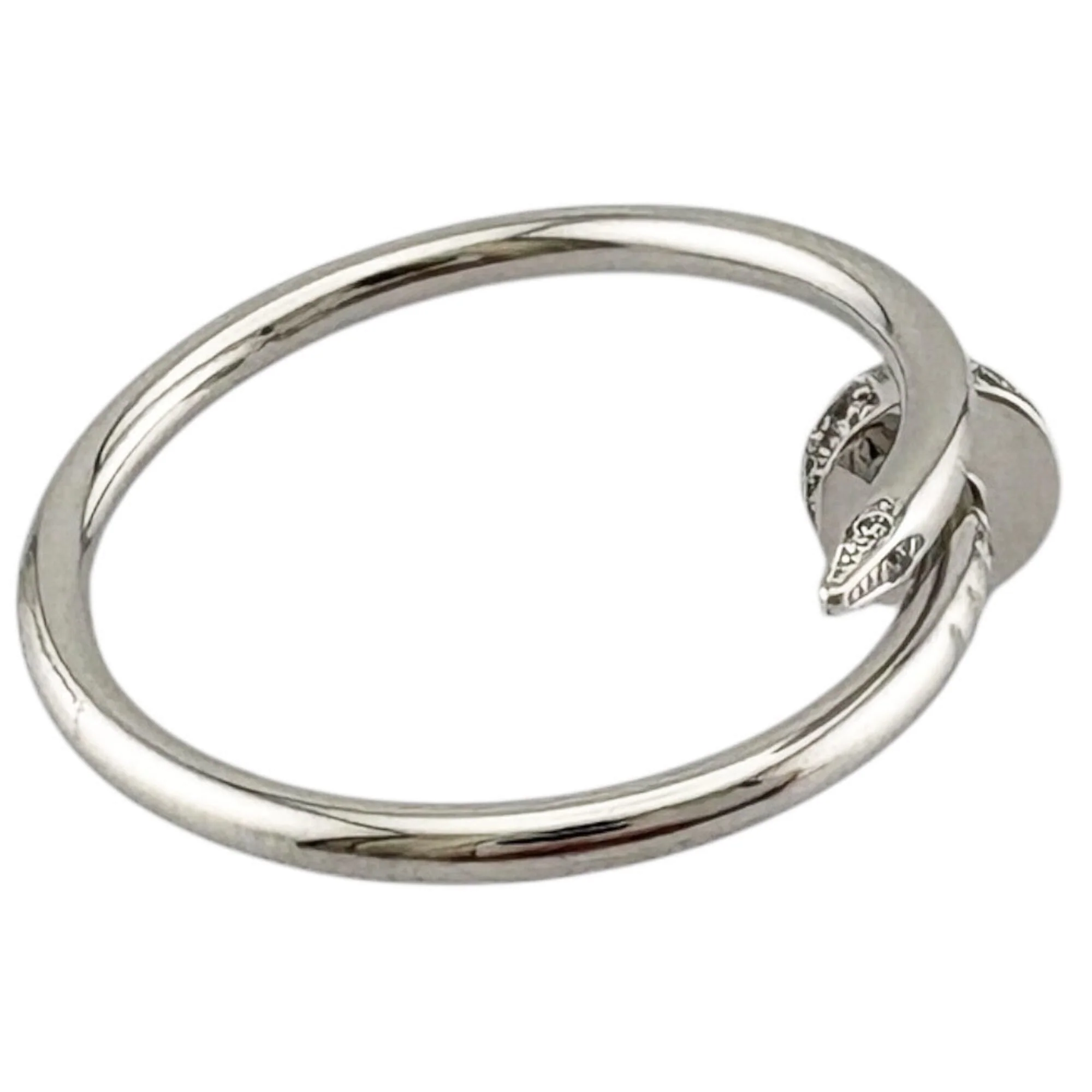 Juste un Clou Ring 18K White Gold with Diamond - Image 6