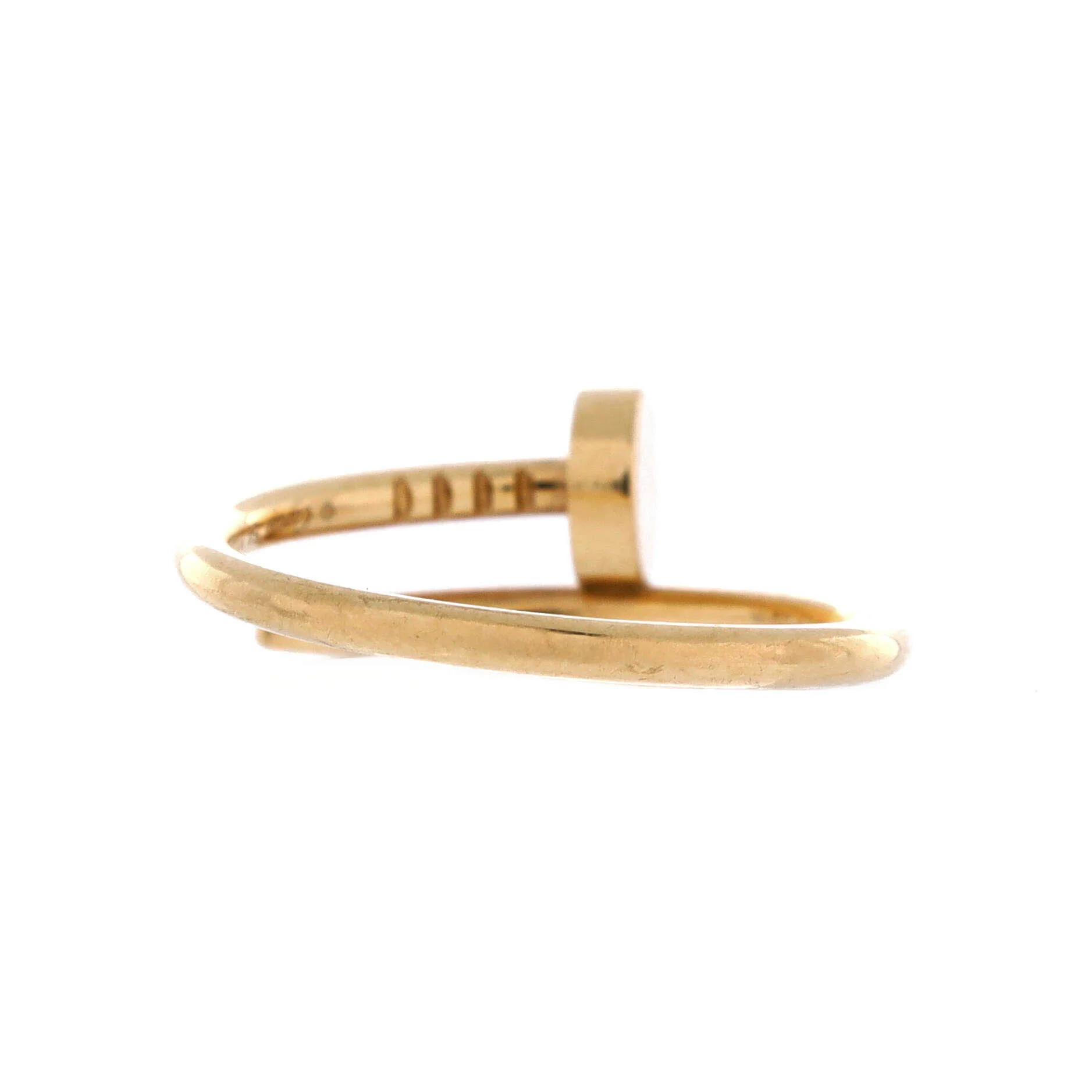 Juste un Clou Ring 18K Yellow Gold Small - Image 3