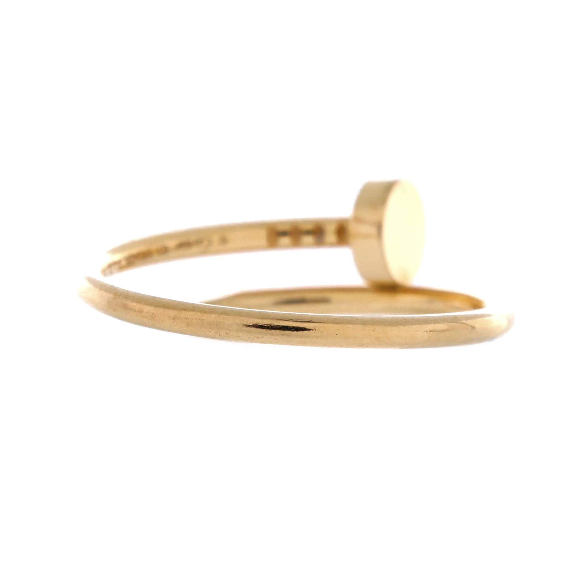Juste un Clou Ring 18K Yellow Gold Small - Image 3