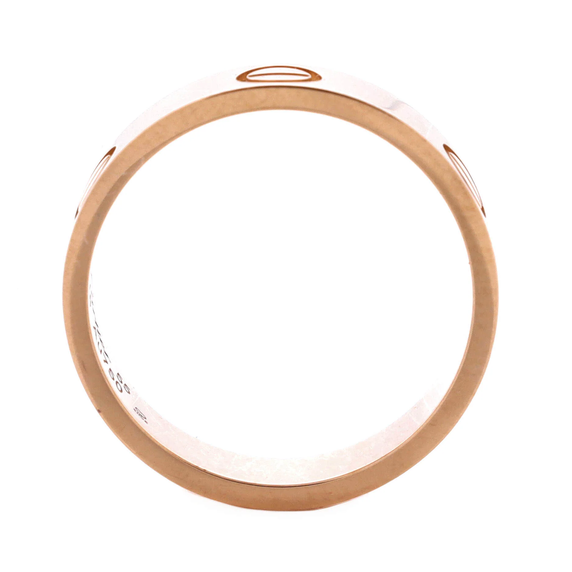 Love Band Ring 18K Rose Gold - Image 2