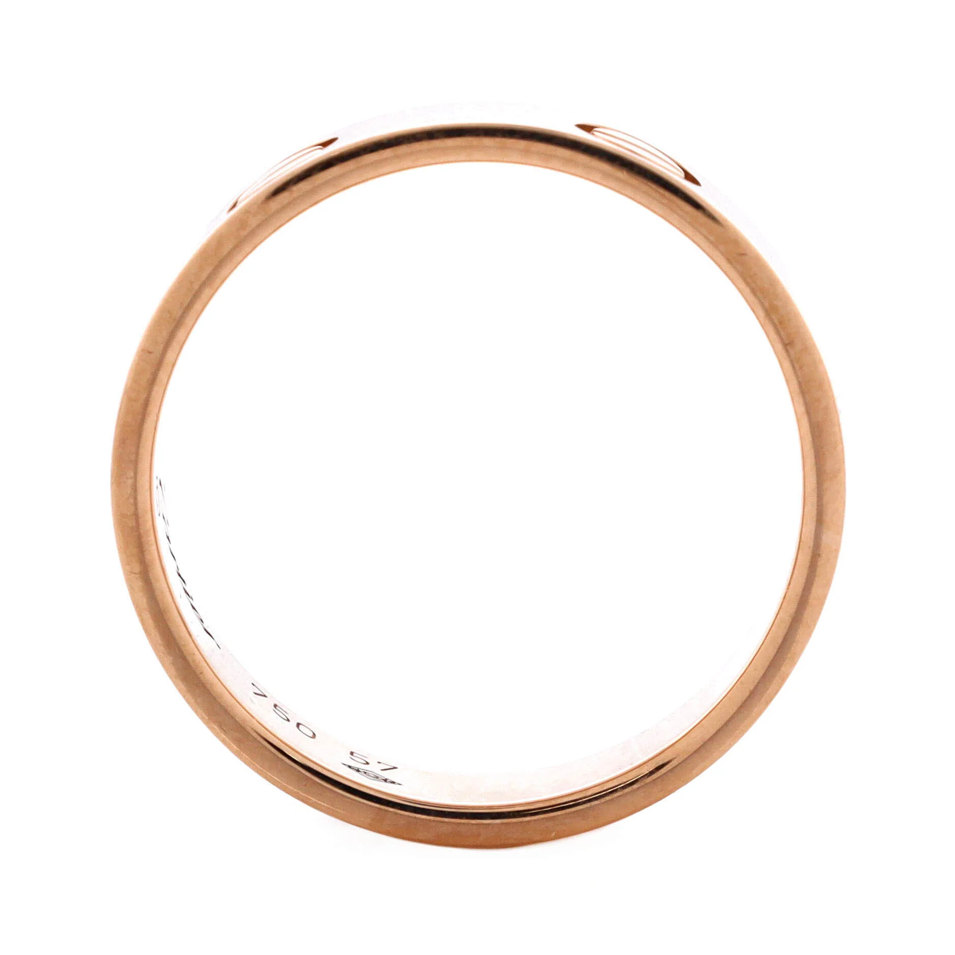 Love Band Ring 18K Rose Gold - Image 2