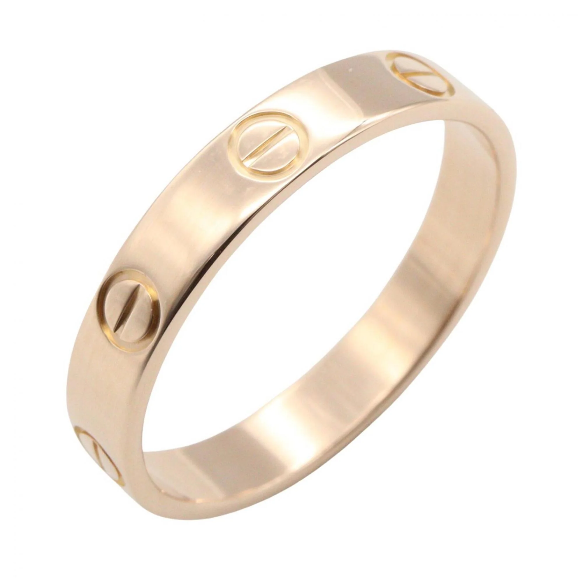 Love Band Ring 18K Rose Gold Mini