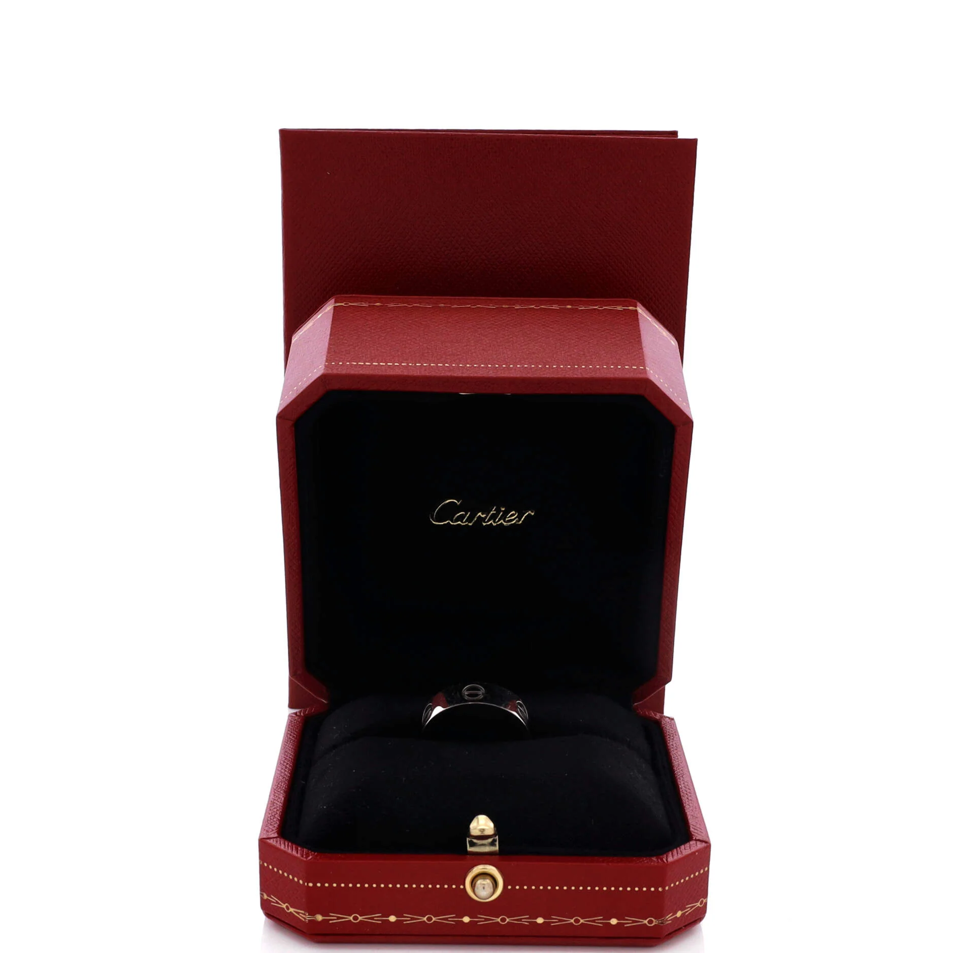 Love Band Ring 18K White Gold - Image 2