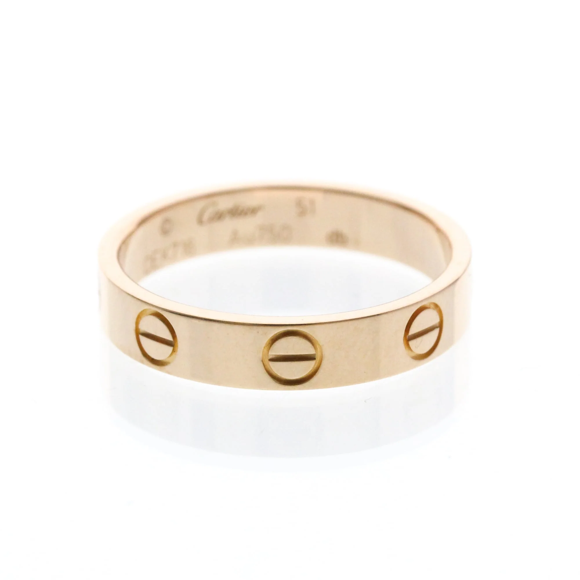 Love Mini Ring 18K Rose Gold