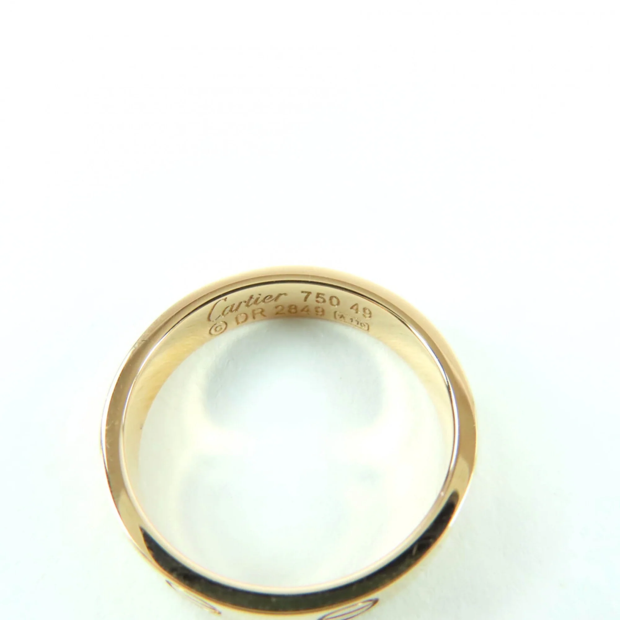 Love One Band Ring 18K Rose Gold Small - Image 5