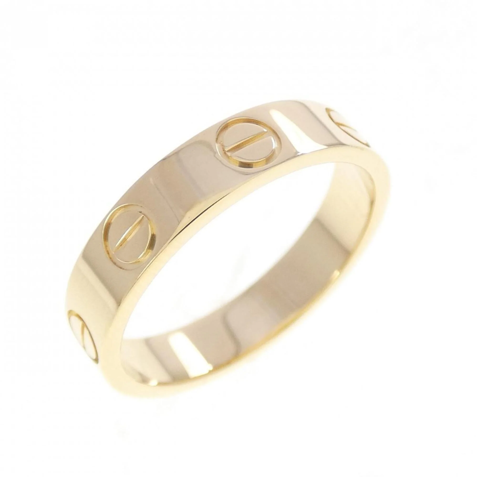 Love One Band Ring 18K Yellow Gold Mini