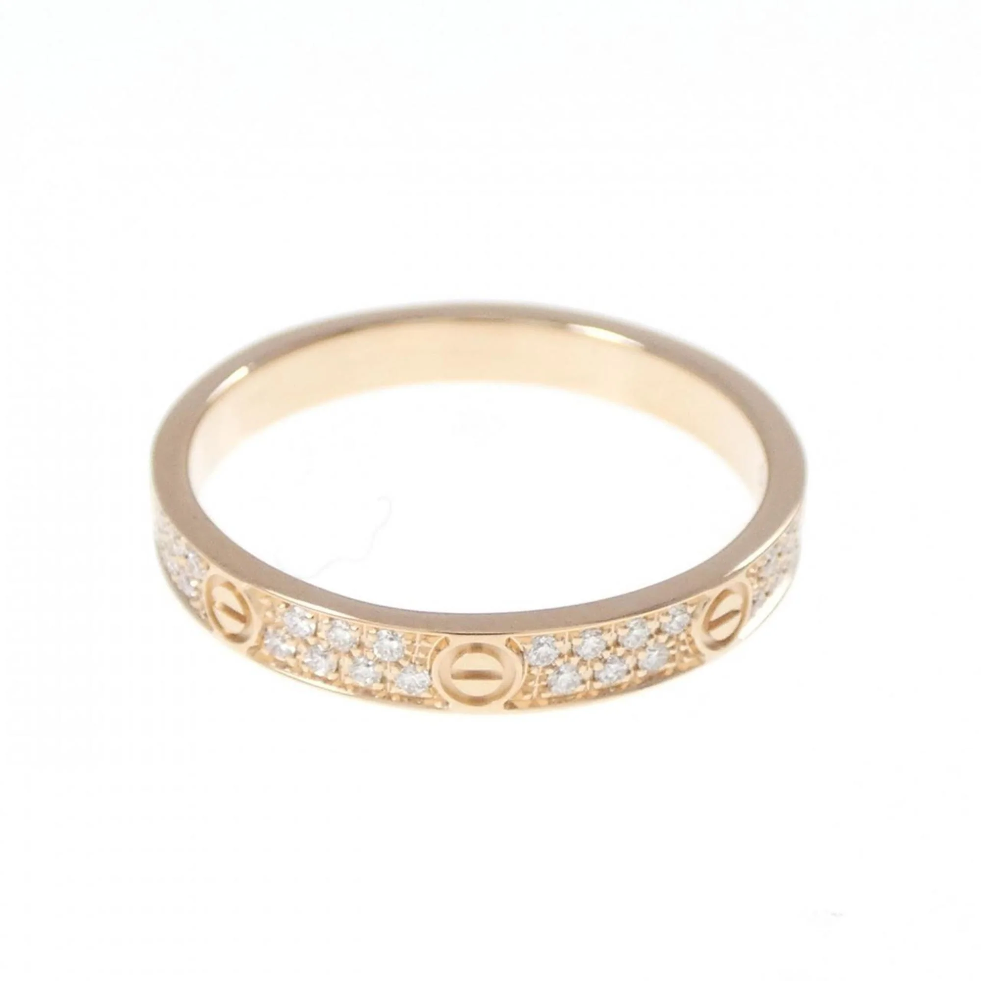 Love Ring 18K Rose Gold and Diamond Small - Image 2