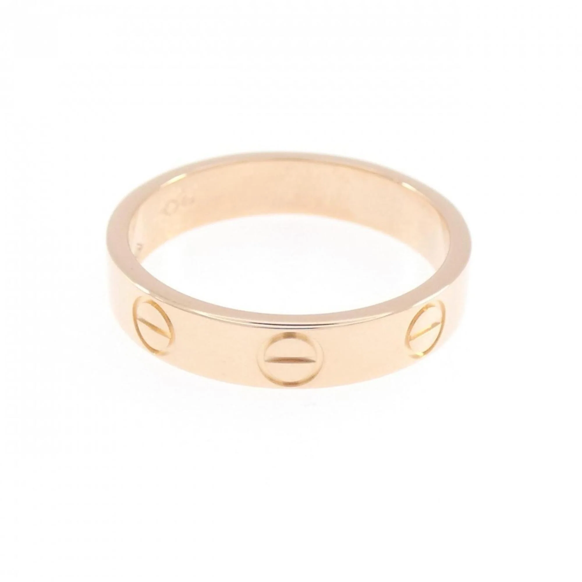 Love Ring 18K Rose Gold Mini - Image 2