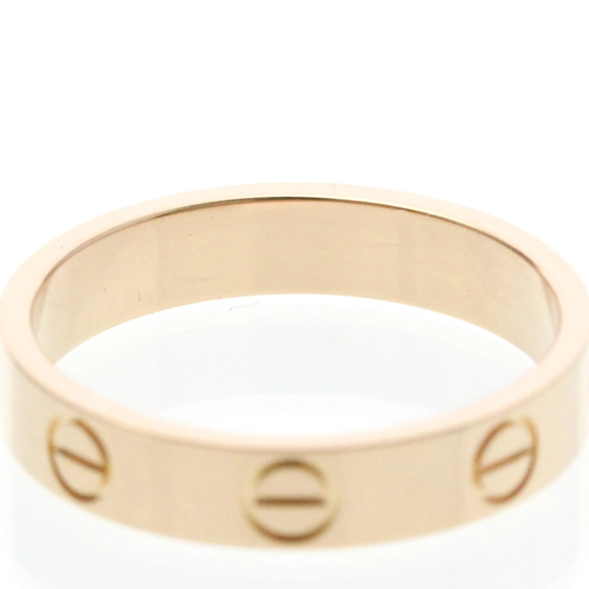 Love Ring 18K Rose Gold Mini - Image 7