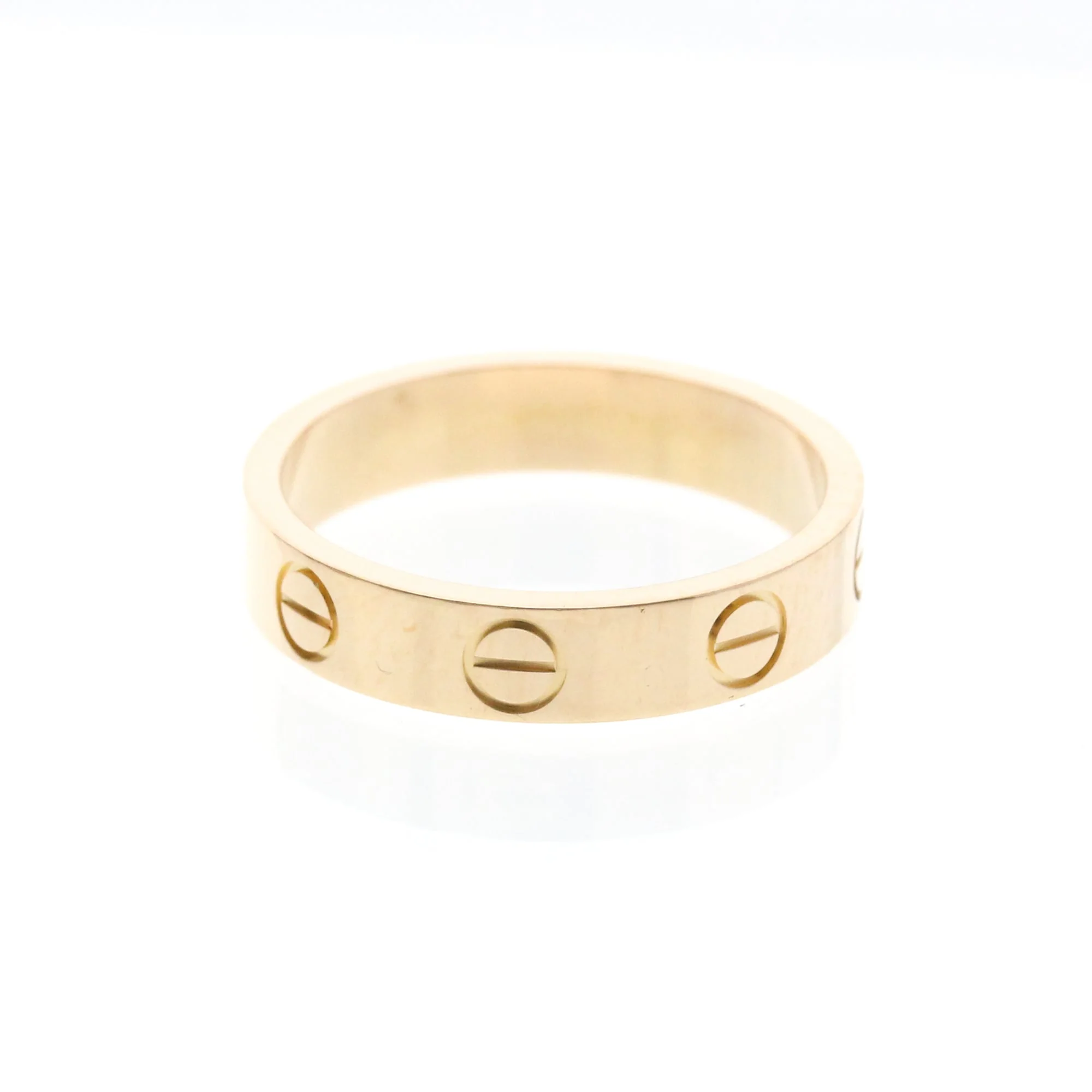 Love Ring 18K Rose Gold Mini - Image 3