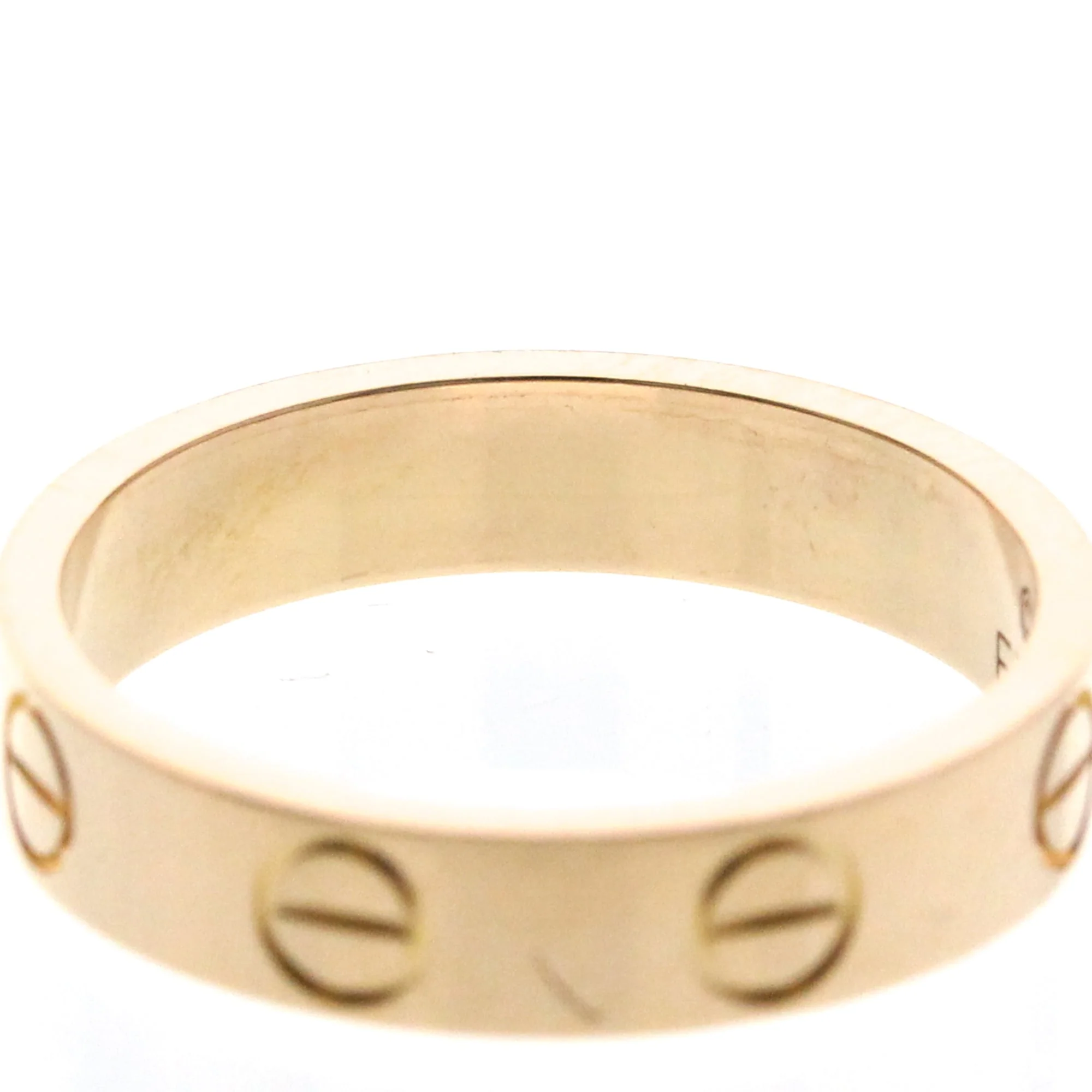 Love Ring 18K Rose Gold Mini - Image 6