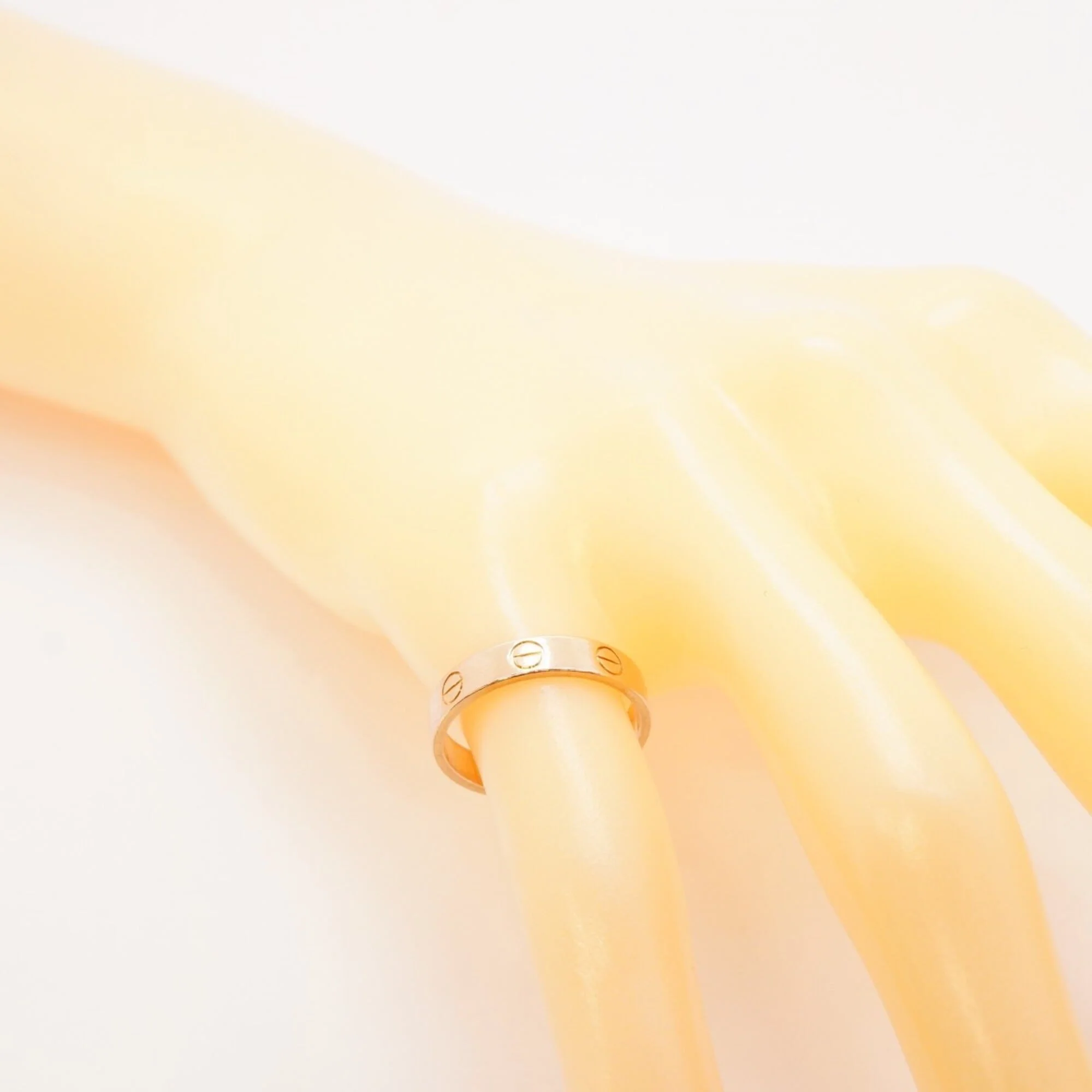 Love Ring 18K Rose Gold Mini - Image 6