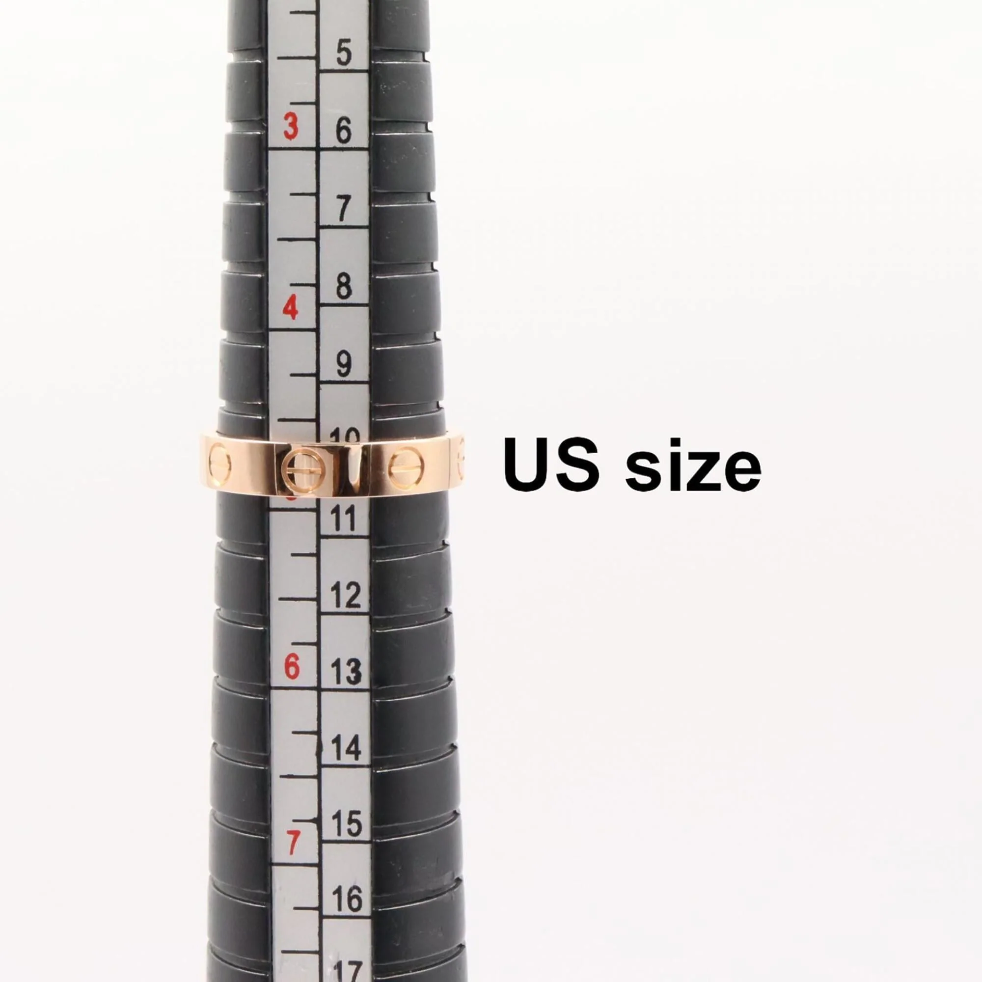 Love Ring 18K Rose Gold Mini - Image 5