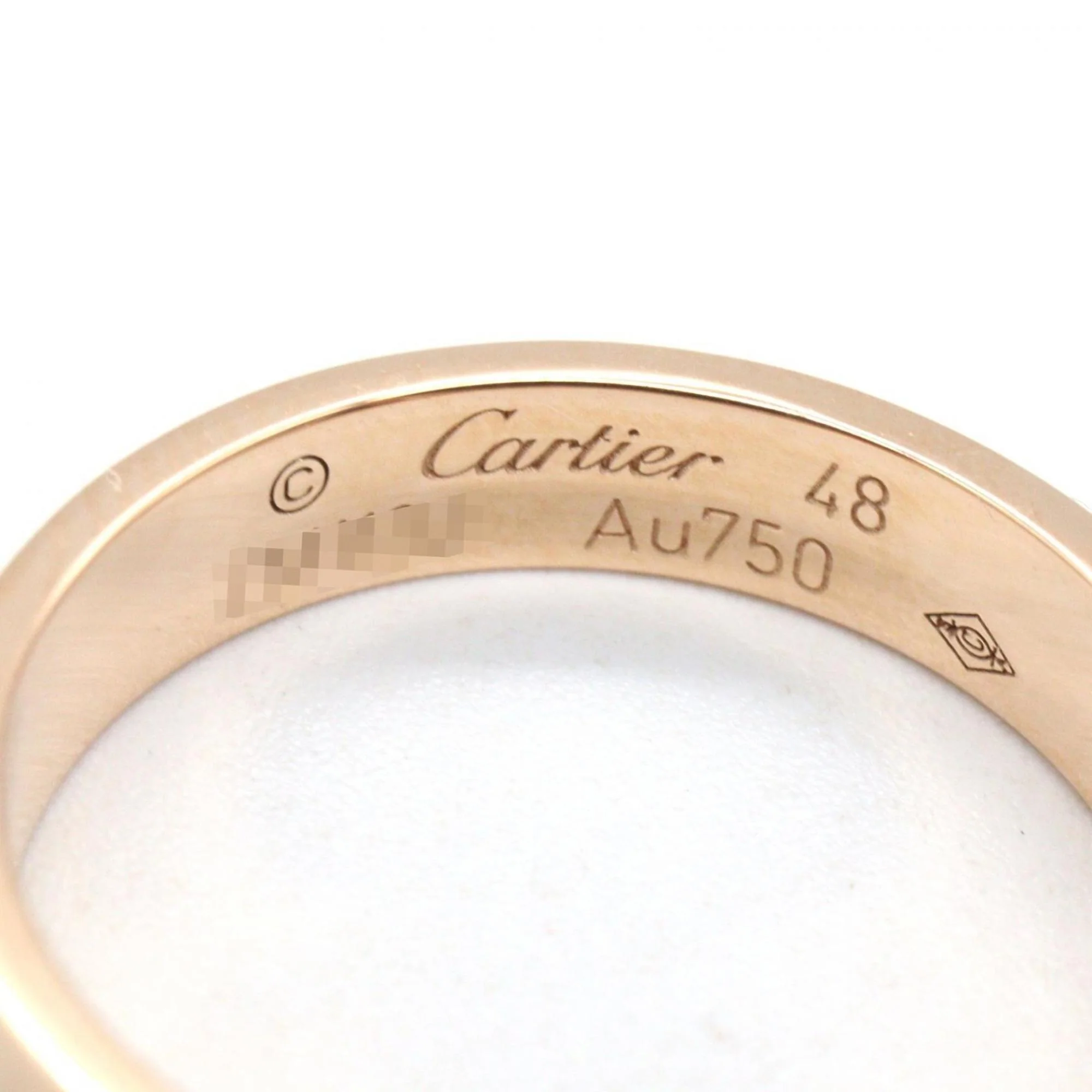 Love Ring 18K Rose Gold Mini - Image 3