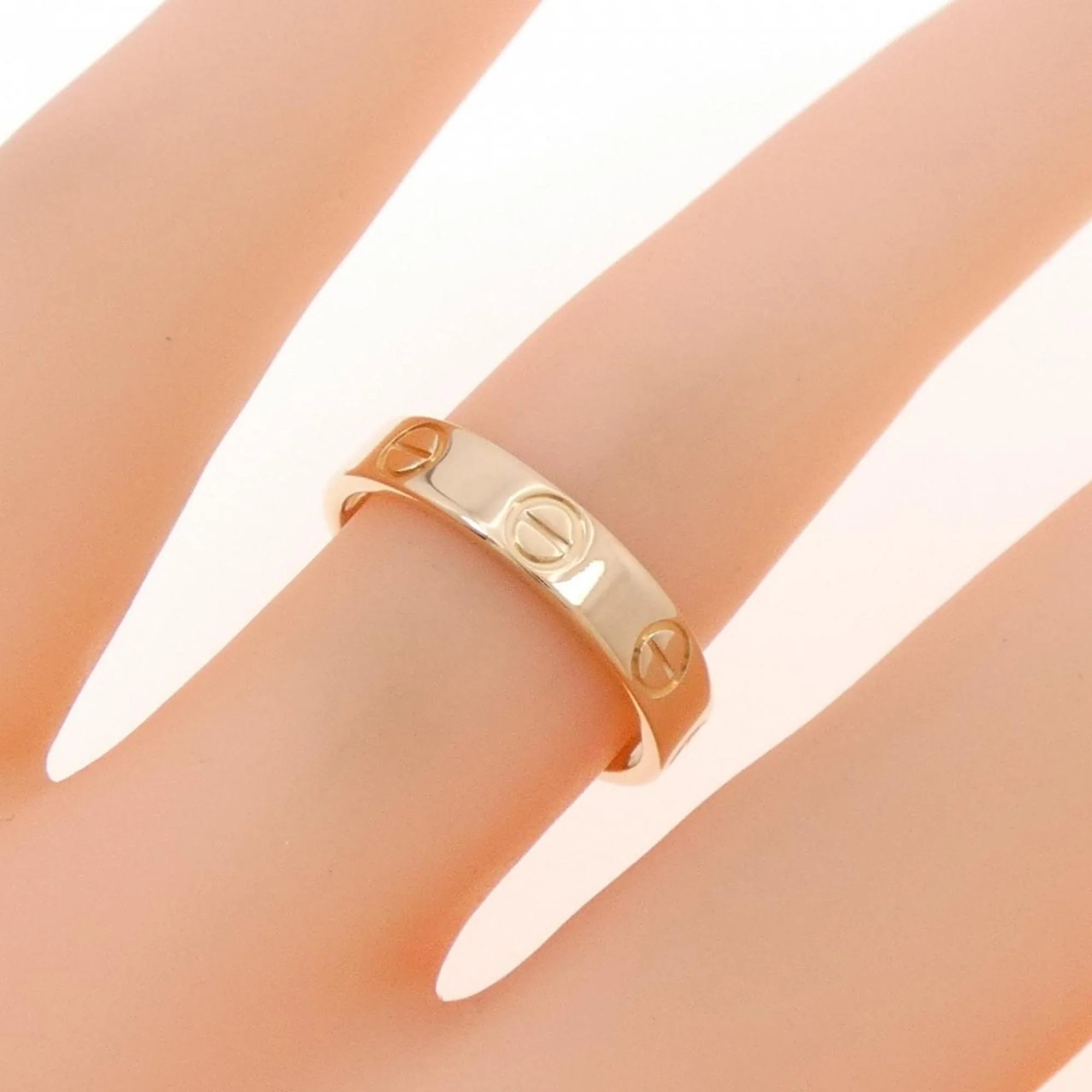 Love Ring 18K Rose Gold Mini - Image 4