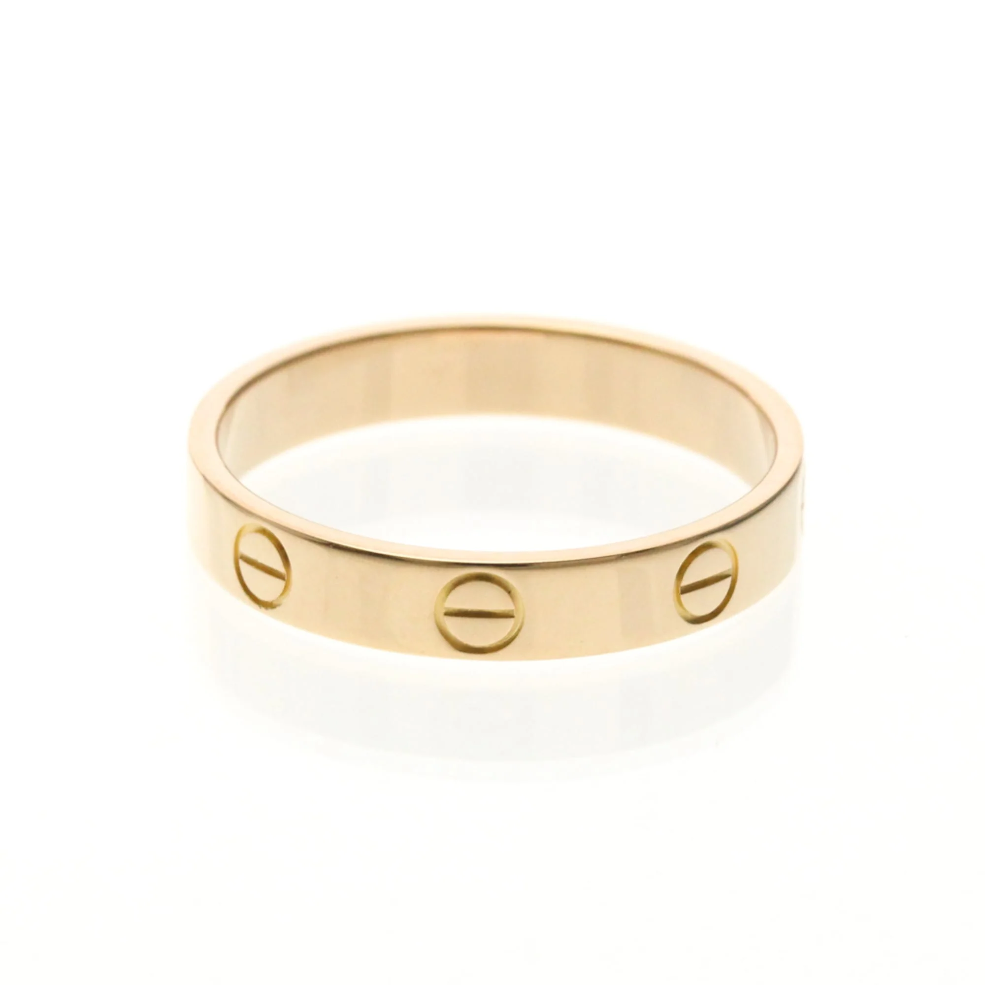 Love Ring 18K Rose Gold Mini - Image 3