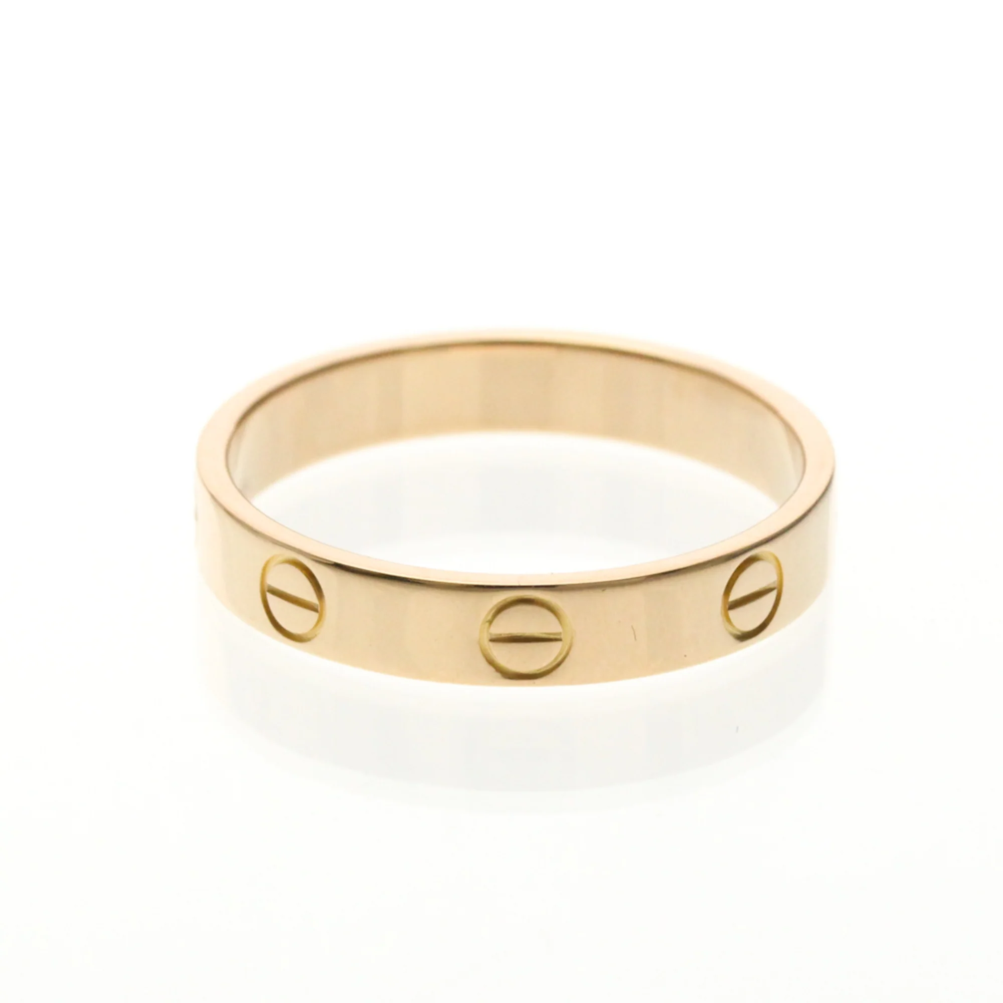 Love Ring 18K Rose Gold Mini - Image 4