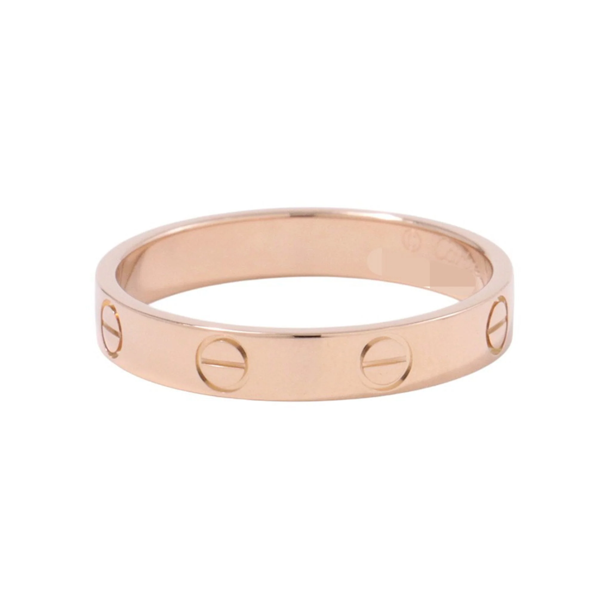 Love Ring 18K Rose Gold Mini - Image 2